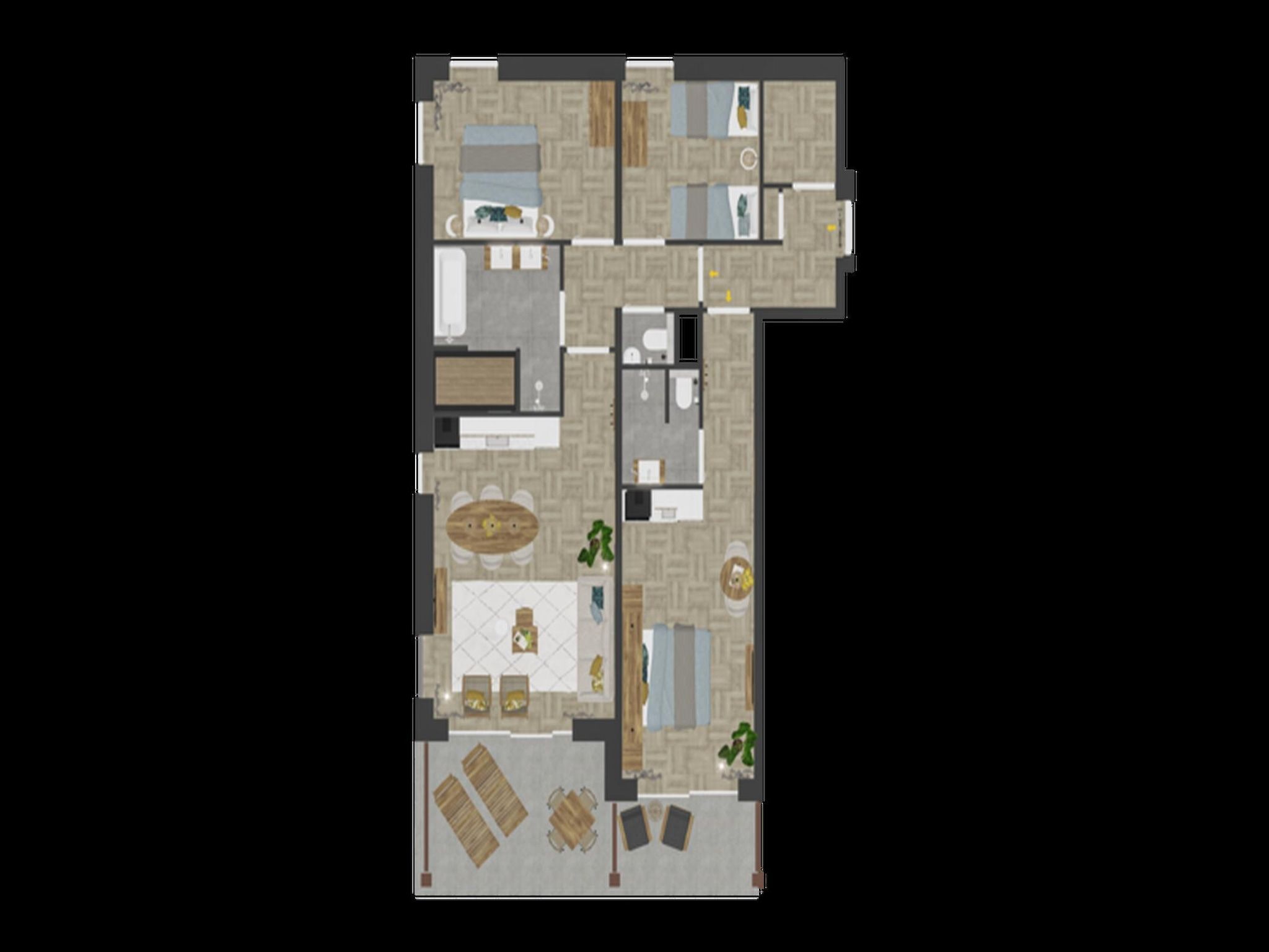 Luxury Beach Apartment | 4+2 Pers. in Workum - Foto 19 van 20