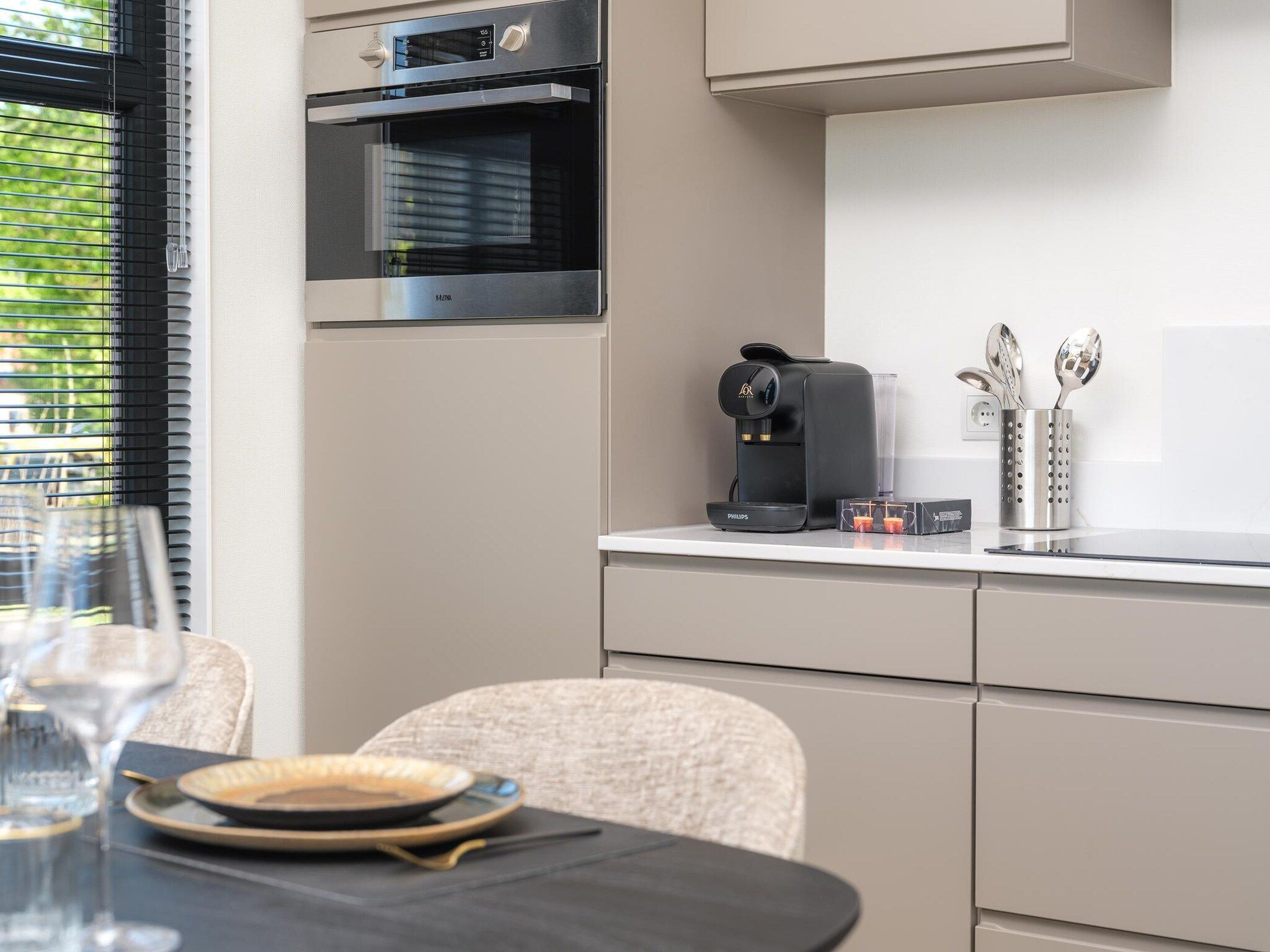 De keuken van Villa Meerzicht | 2 Pers. in Workum