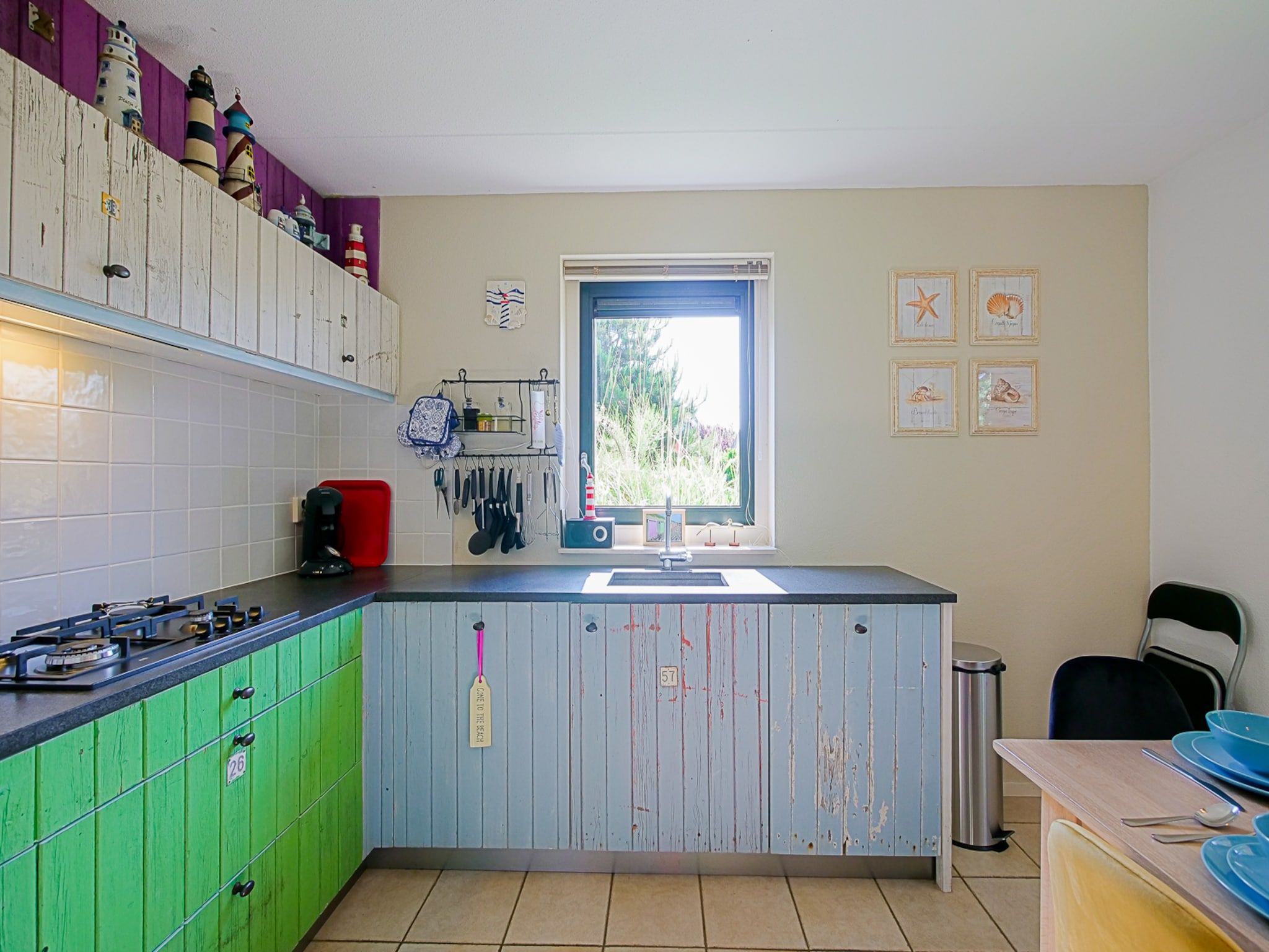 De keuken van Villa Noorderzon in Julianadorp