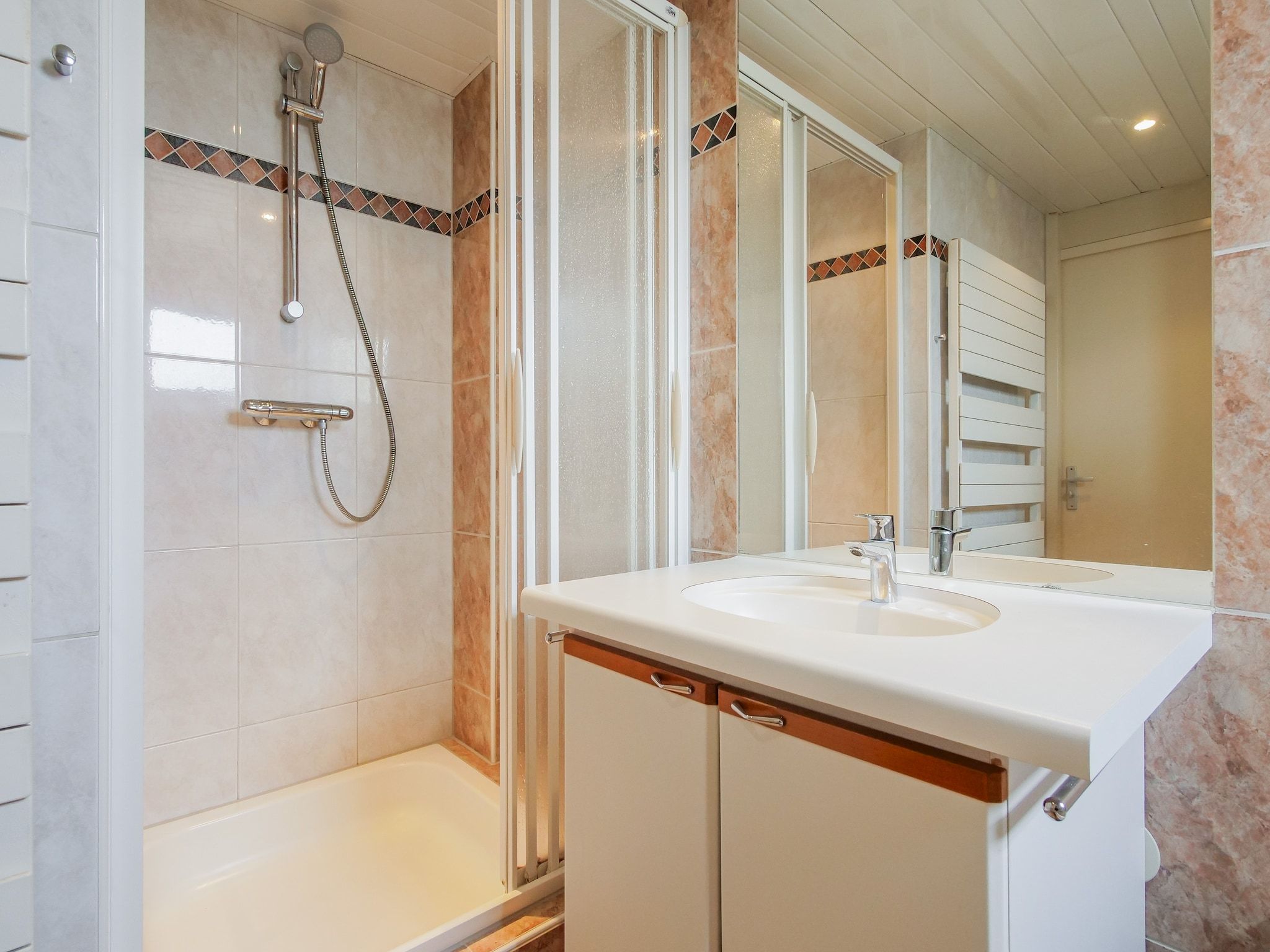 De badkamer van Ooghduyne Villa Opduin in Julianadorp