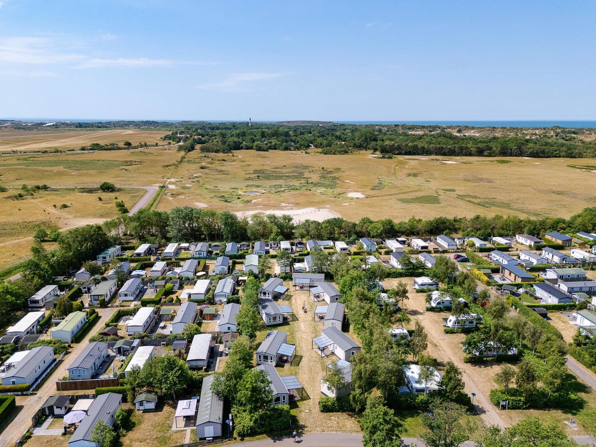 De omgeving van Duinhoeve chalet Schelp in Burgh-Haamstede