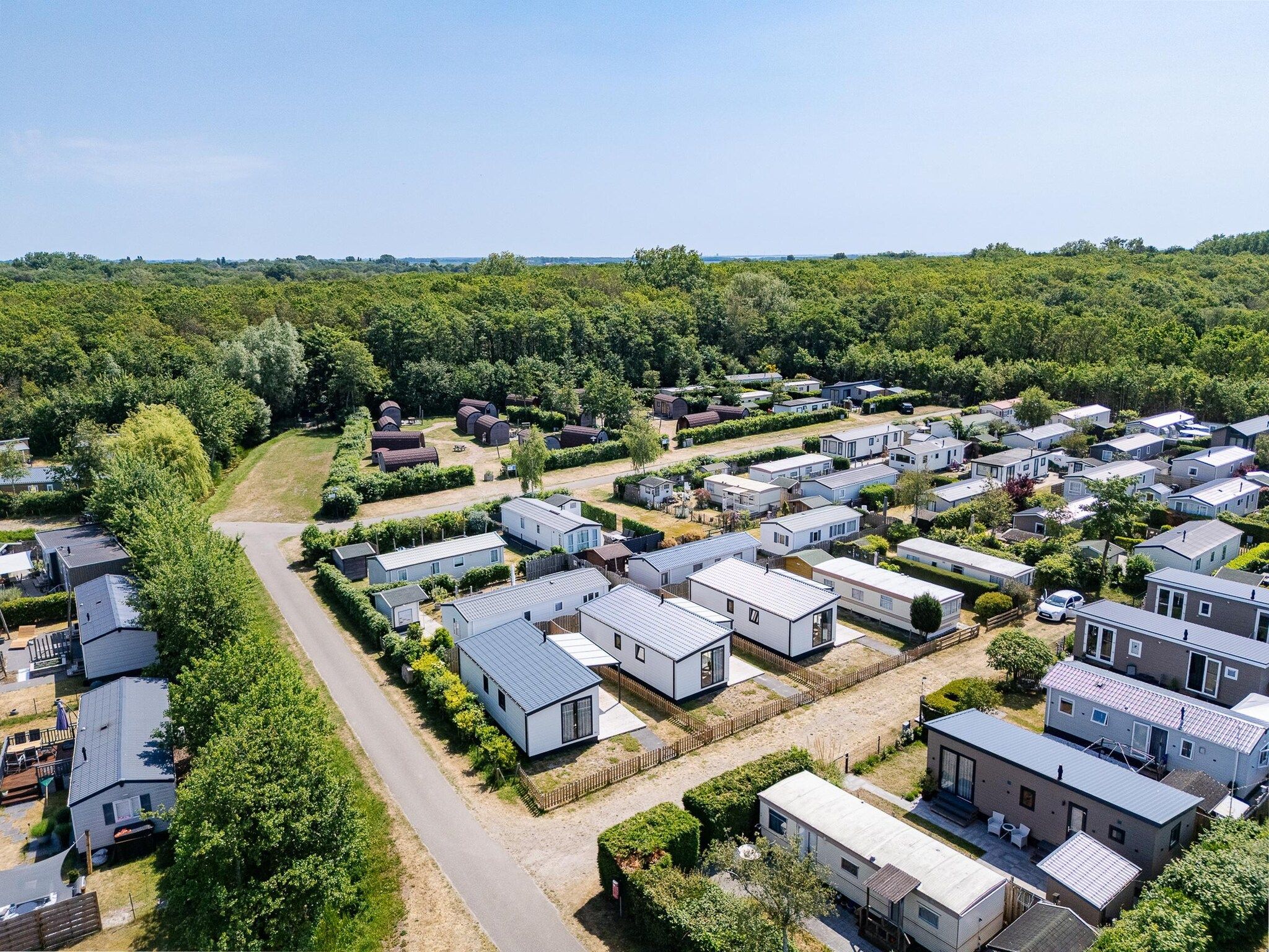 De omgeving van Duinhoeve chalet Schelp in Burgh-Haamstede