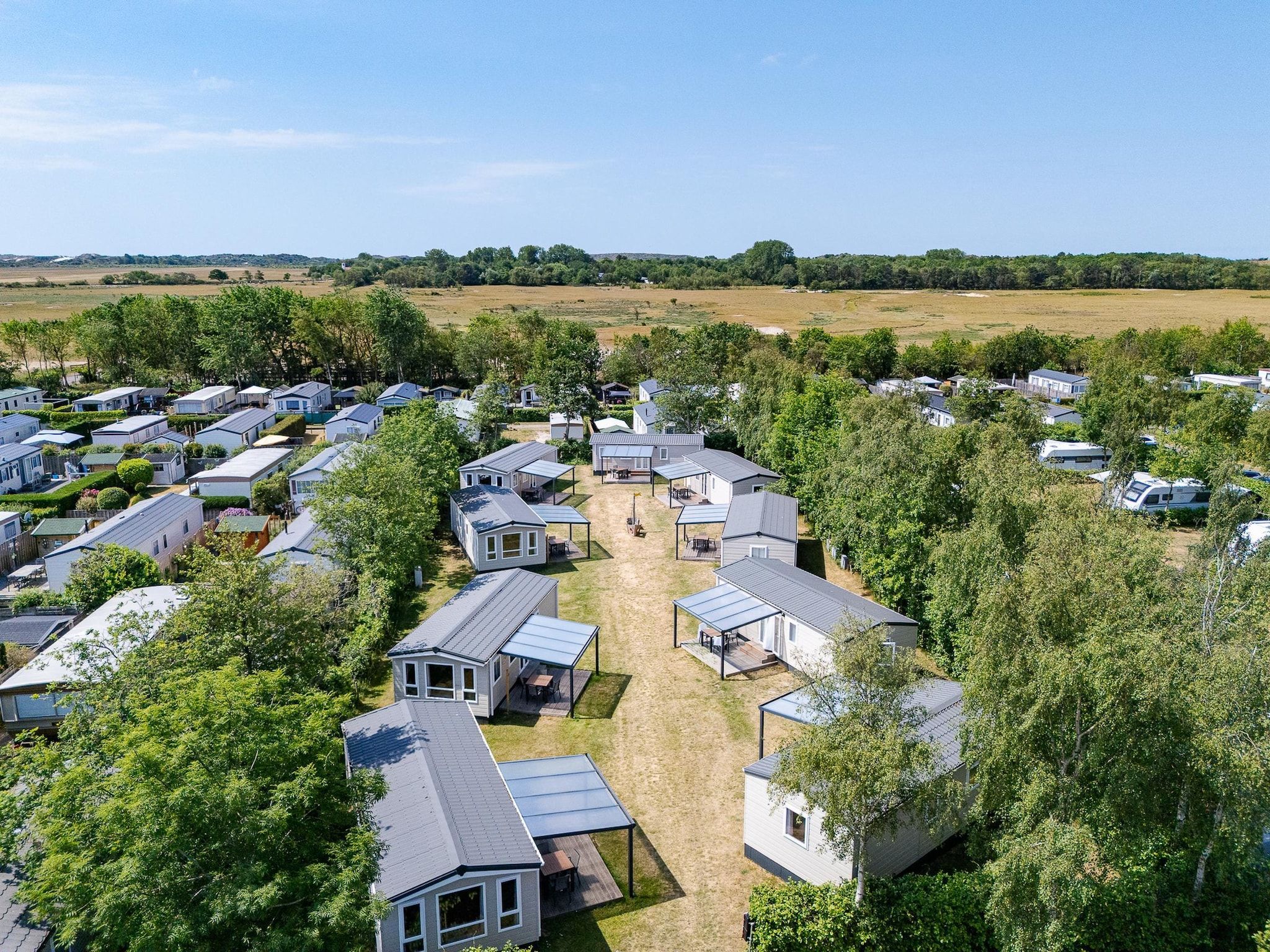 De omgeving van Duinhoeve Chalet Vogel - Huisdier niet toegestaan in Burgh-Haamstede