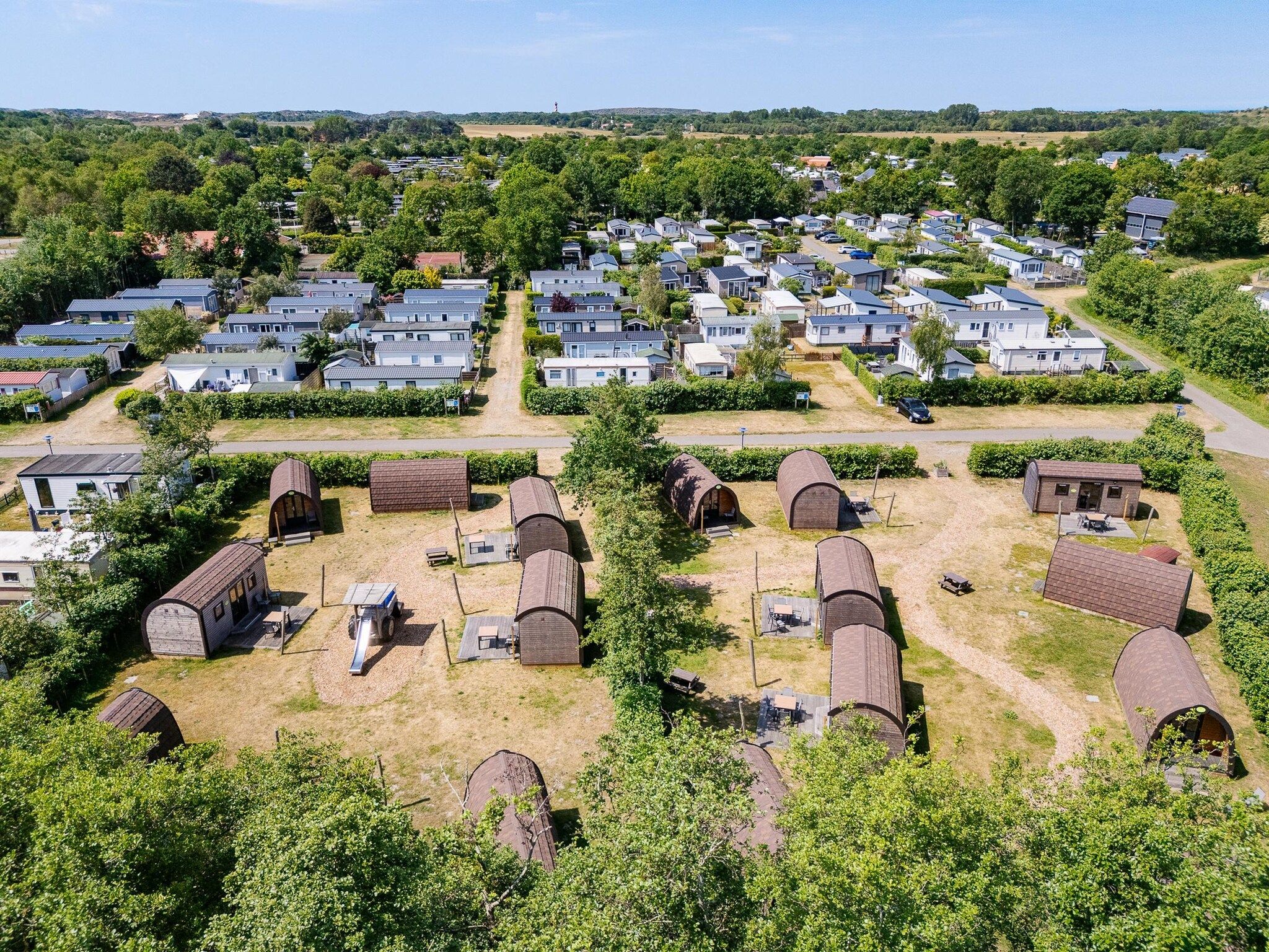 De omgeving van Duinhoeve Duinlodges 2 pers (huisdiervriendelijk) in Burgh-Haamstede