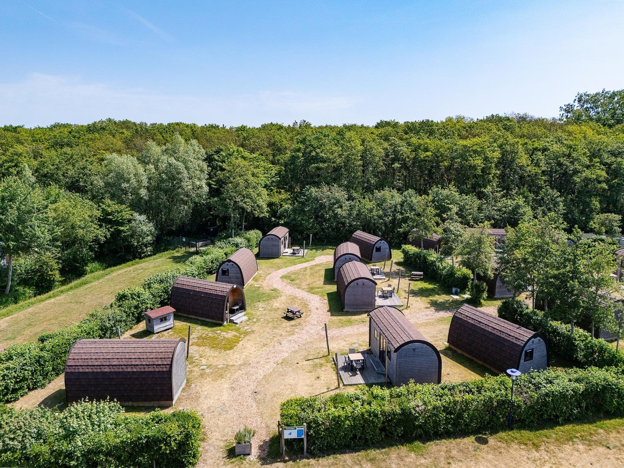 De omgeving van Duinhoeve Duinlodges 4pers (huisdiervriendelijk) in Burgh-Haamstede