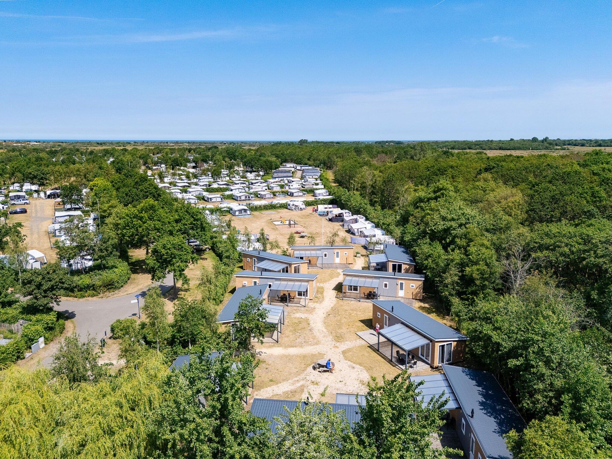 De omgeving van Duinhoeve Chalet Zeeland (huisdier toegestaan) in Burgh-Haamstede