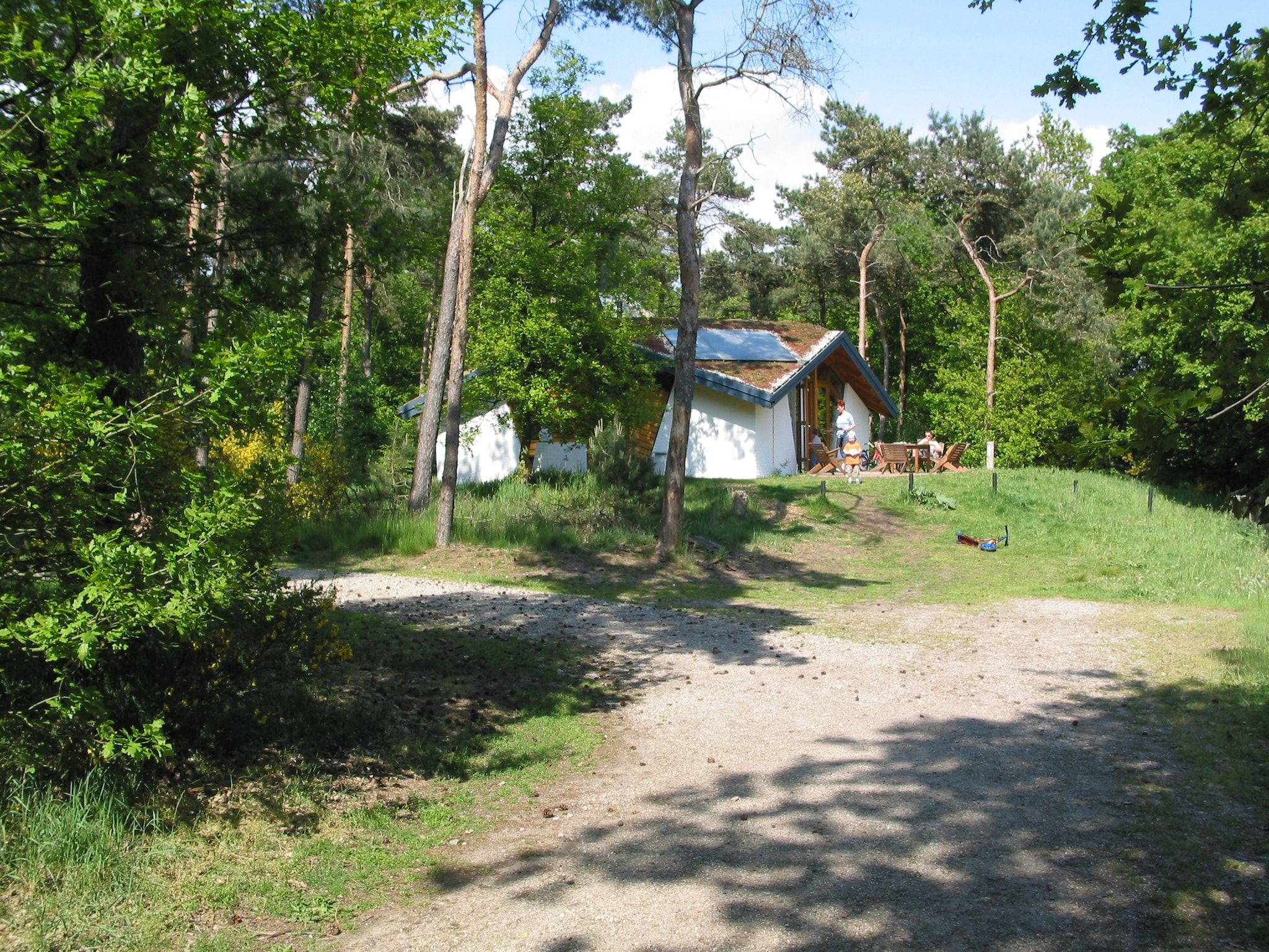 De buitenkant van Vakantiepark Herperduin 6 in Herpen