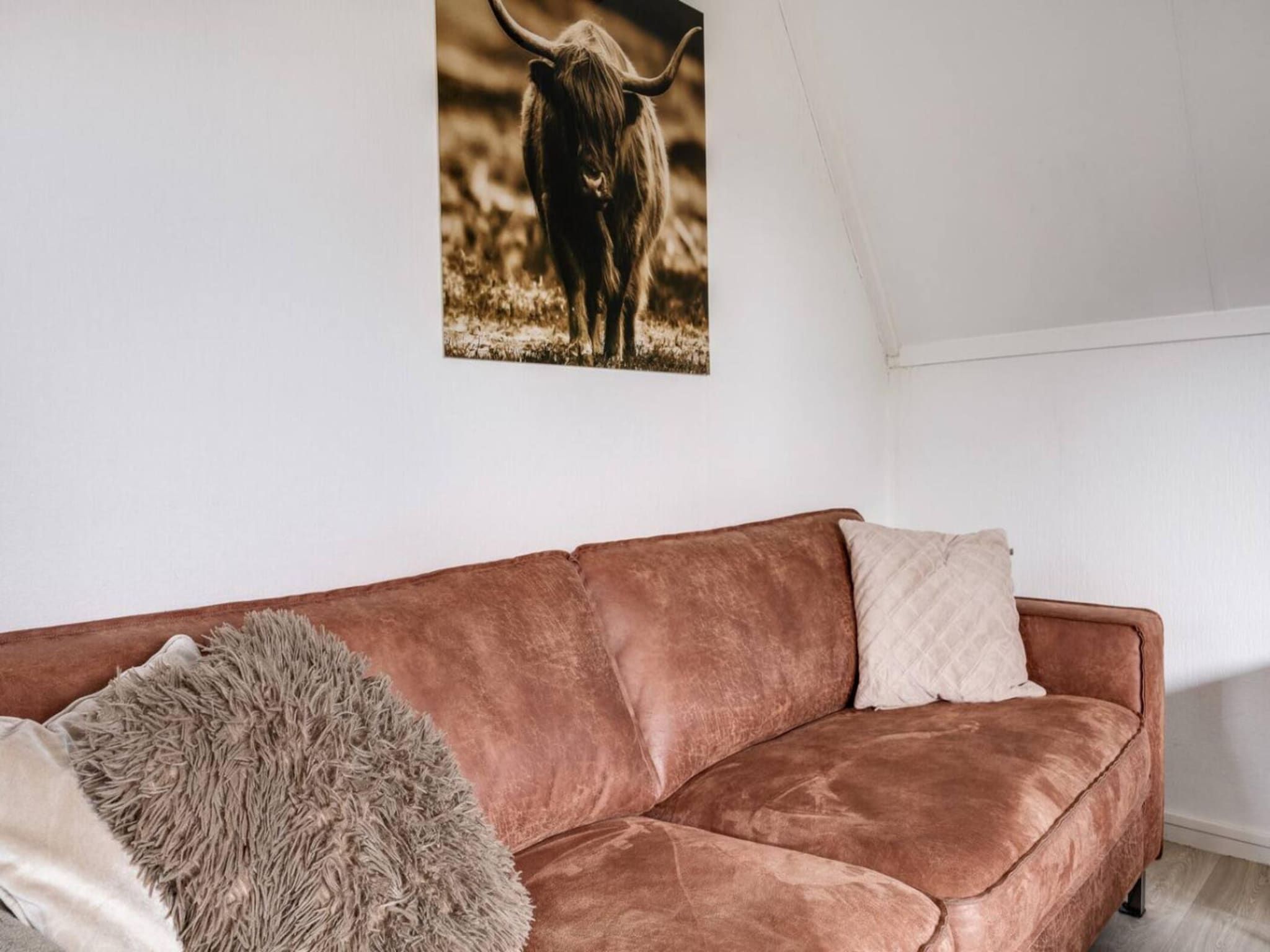 De woonkamer van 118 | Rietzanger | Sfeervol ingerichte bungalow in Den Haag