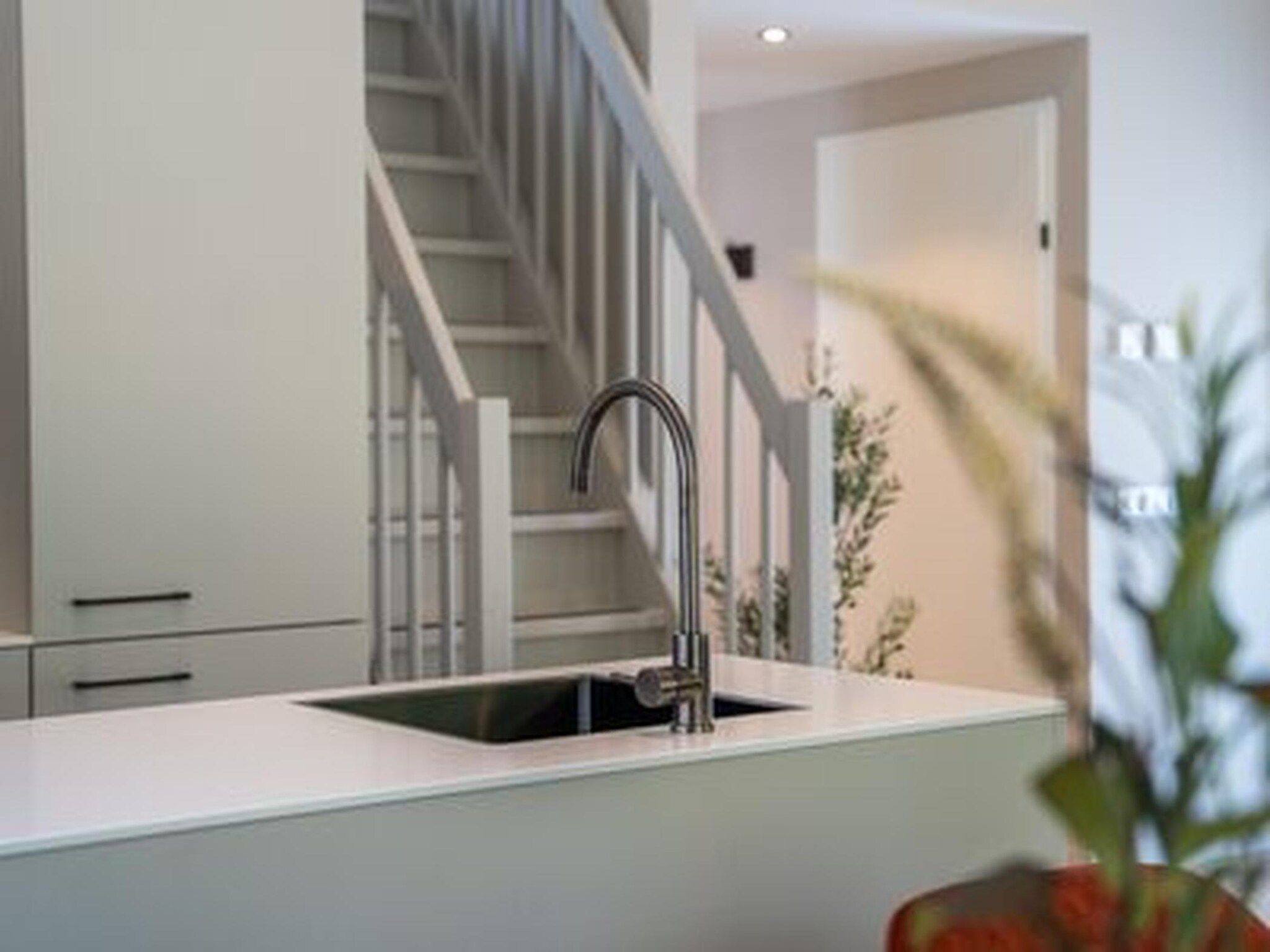 De keuken van Ecovilla Boszicht Luxe in Oirschot