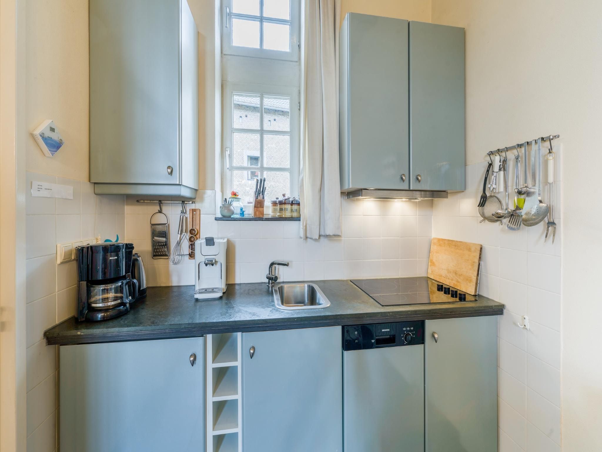 De keuken van Meschermolen 12 in Mesch-Eijsden