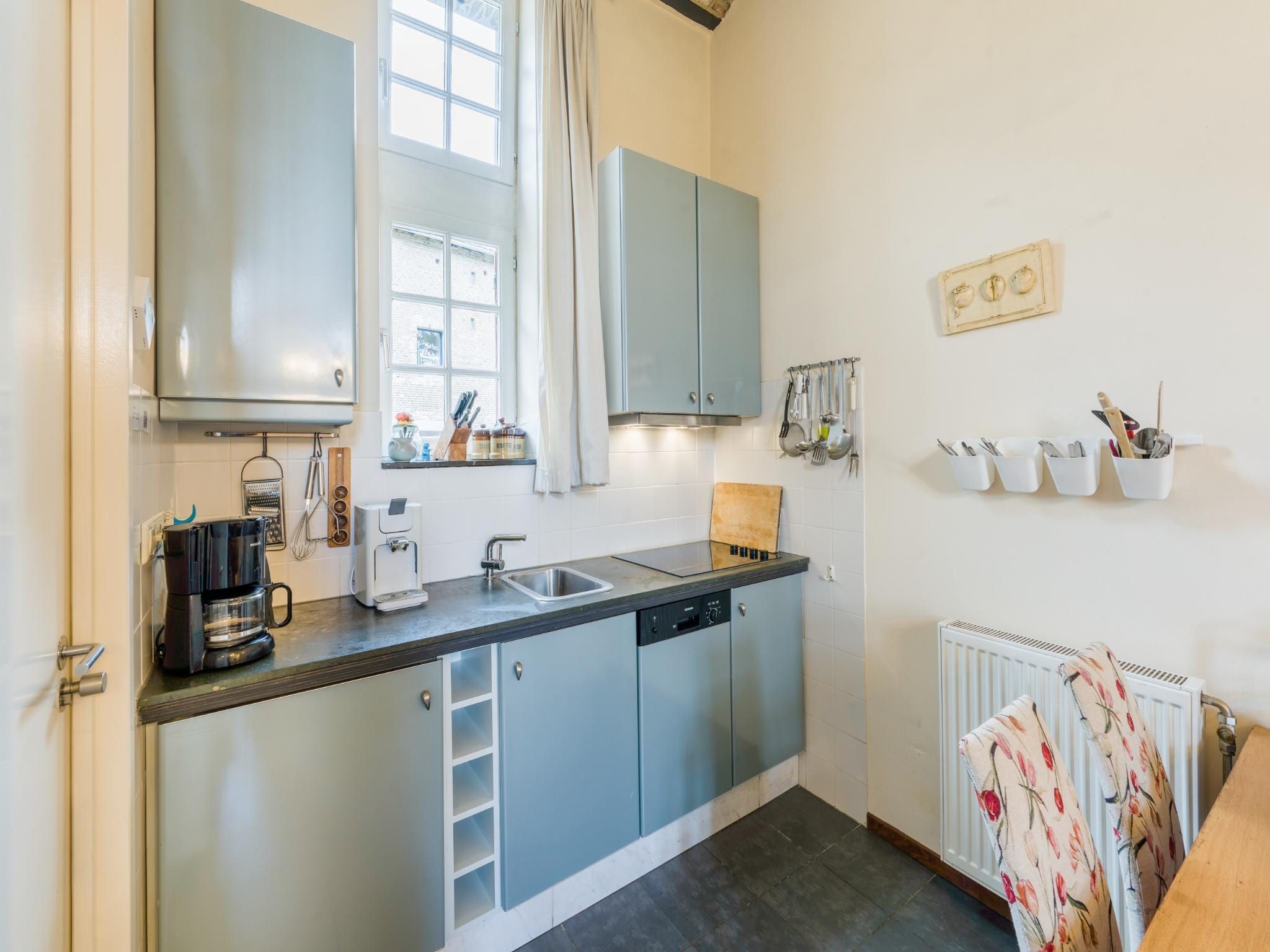 De keuken van Meschermolen 12 in Mesch-Eijsden