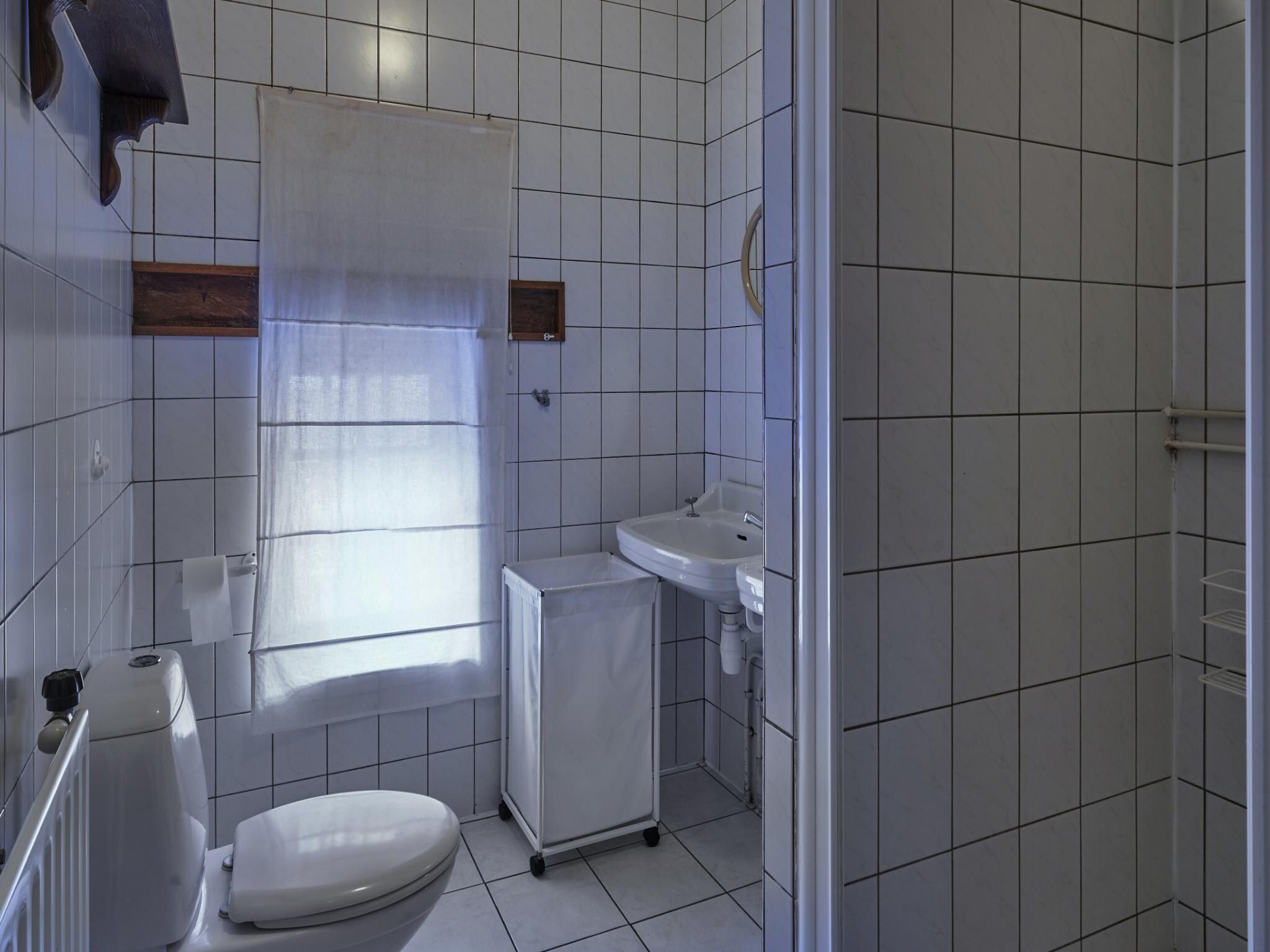 De badkamer van Meschermolen 3 in Mesch-Eijsden
