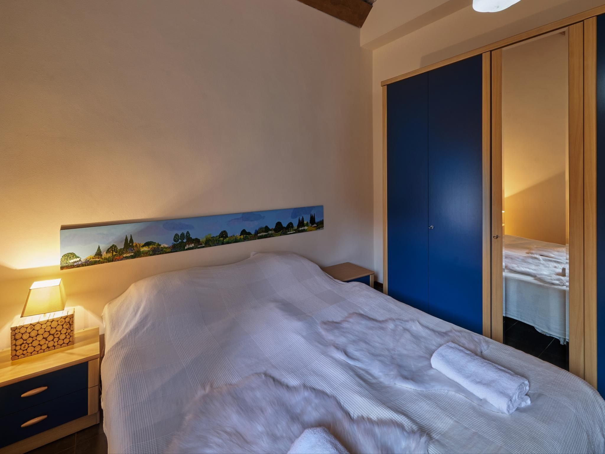 Een slaapkamer van Meschermolen 8 in Mesch-Eijsden
