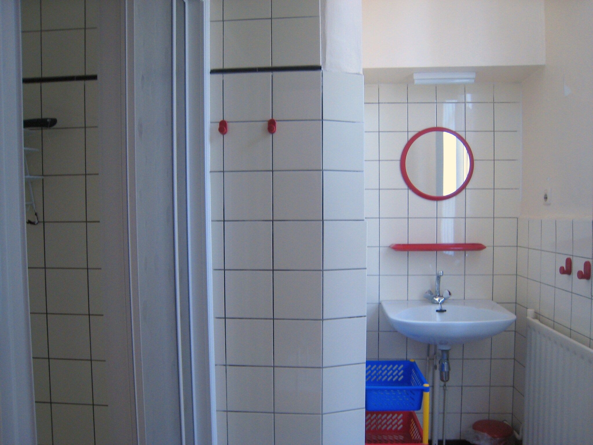 De badkamer van Meschermolen 5 in Mesch-Eijsden