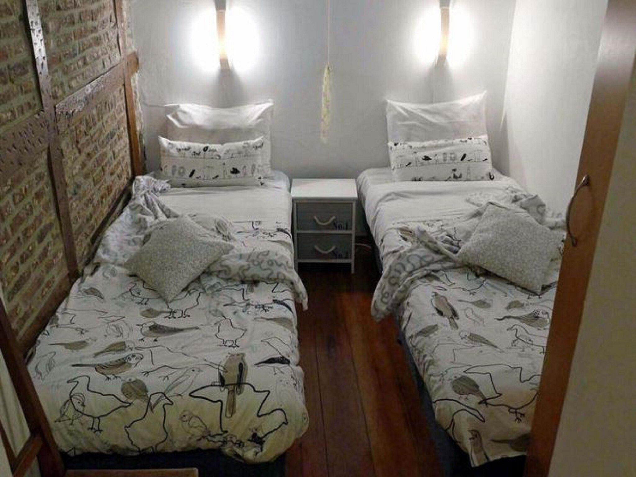 Een slaapkamer van Meschermolen 5 in Mesch-Eijsden