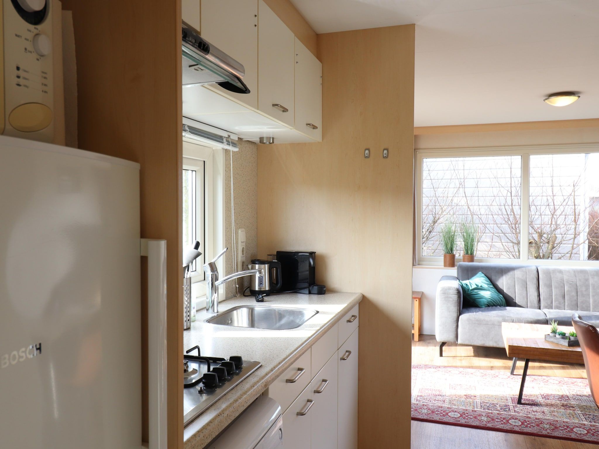 De keuken van Duinchalet in Hollum