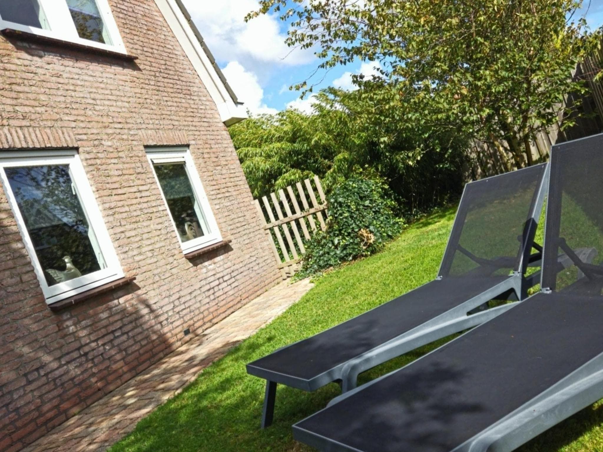 Het terras van Bungalow 4-persoons (3 slaapkamers) in Noordwijk