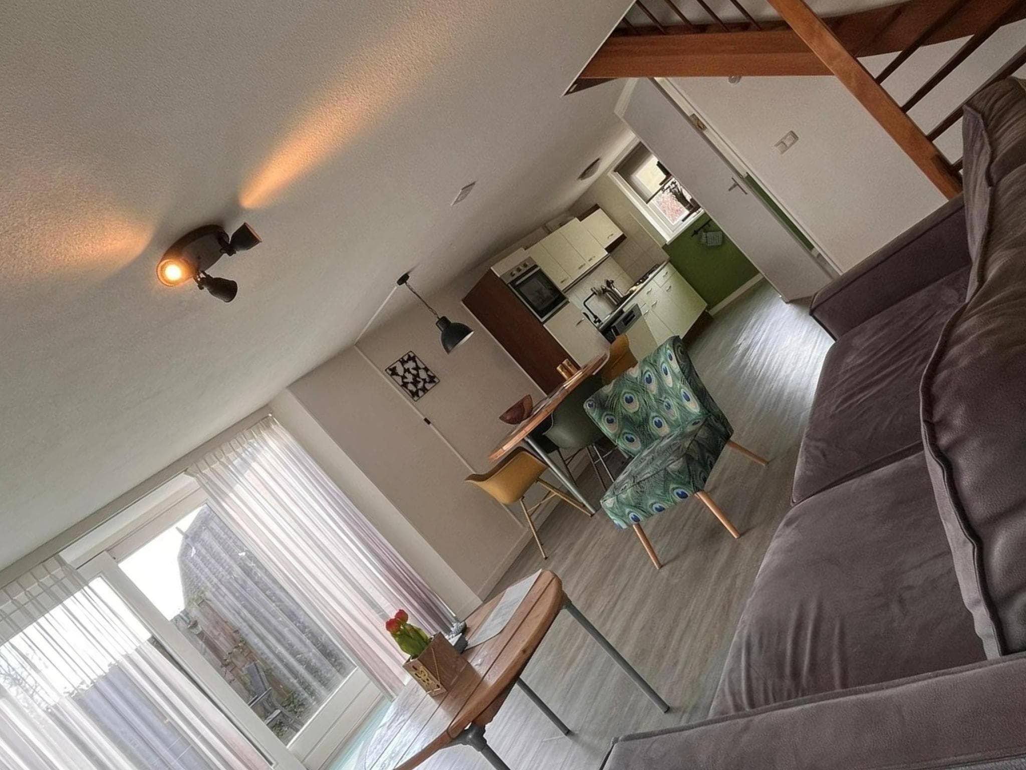 De woonkamer van Bungalow 4-persoons (3 slaapkamers) in Noordwijk