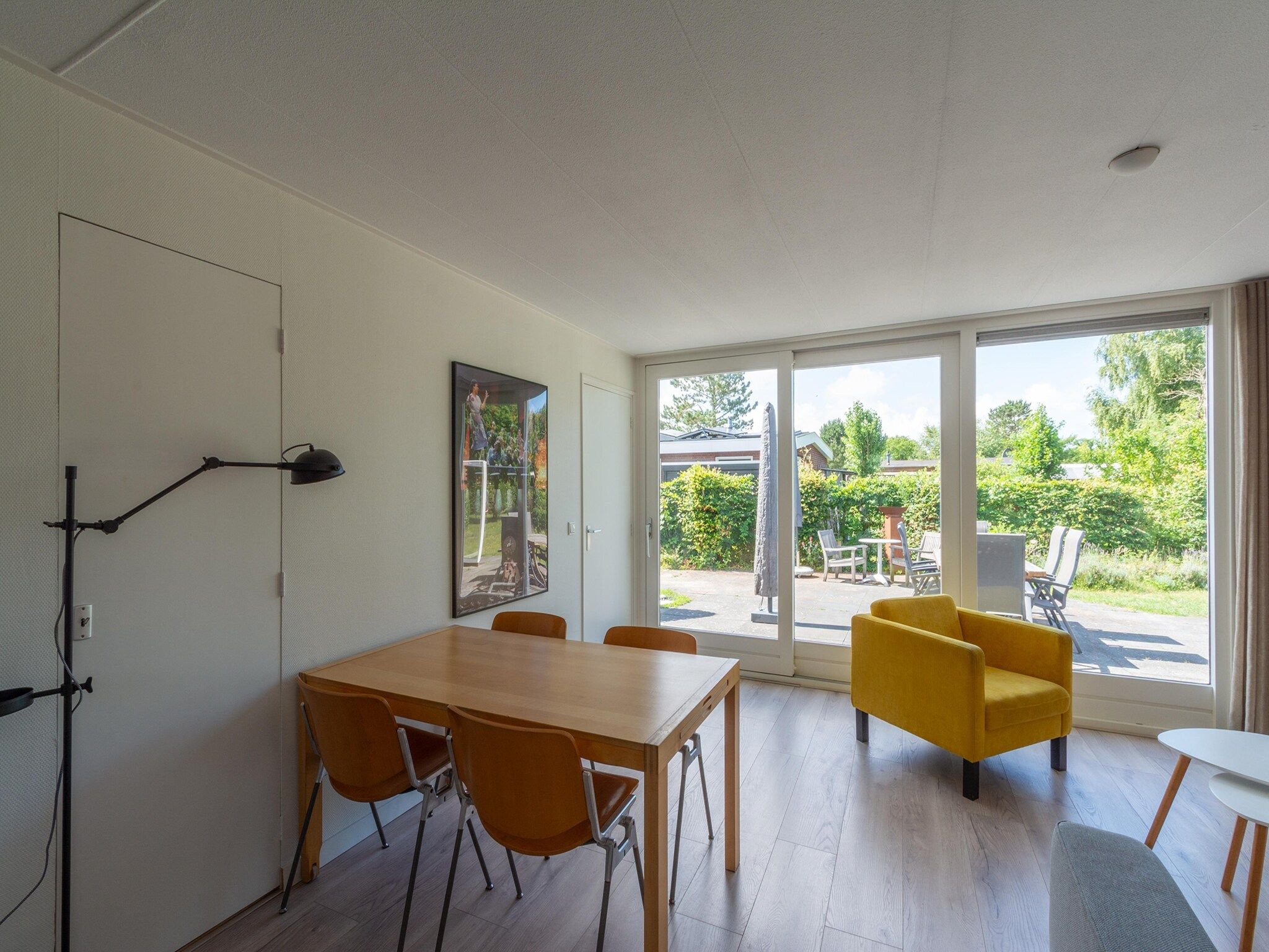 De eetkamer van Eureka 27 in Sint Maartenszee