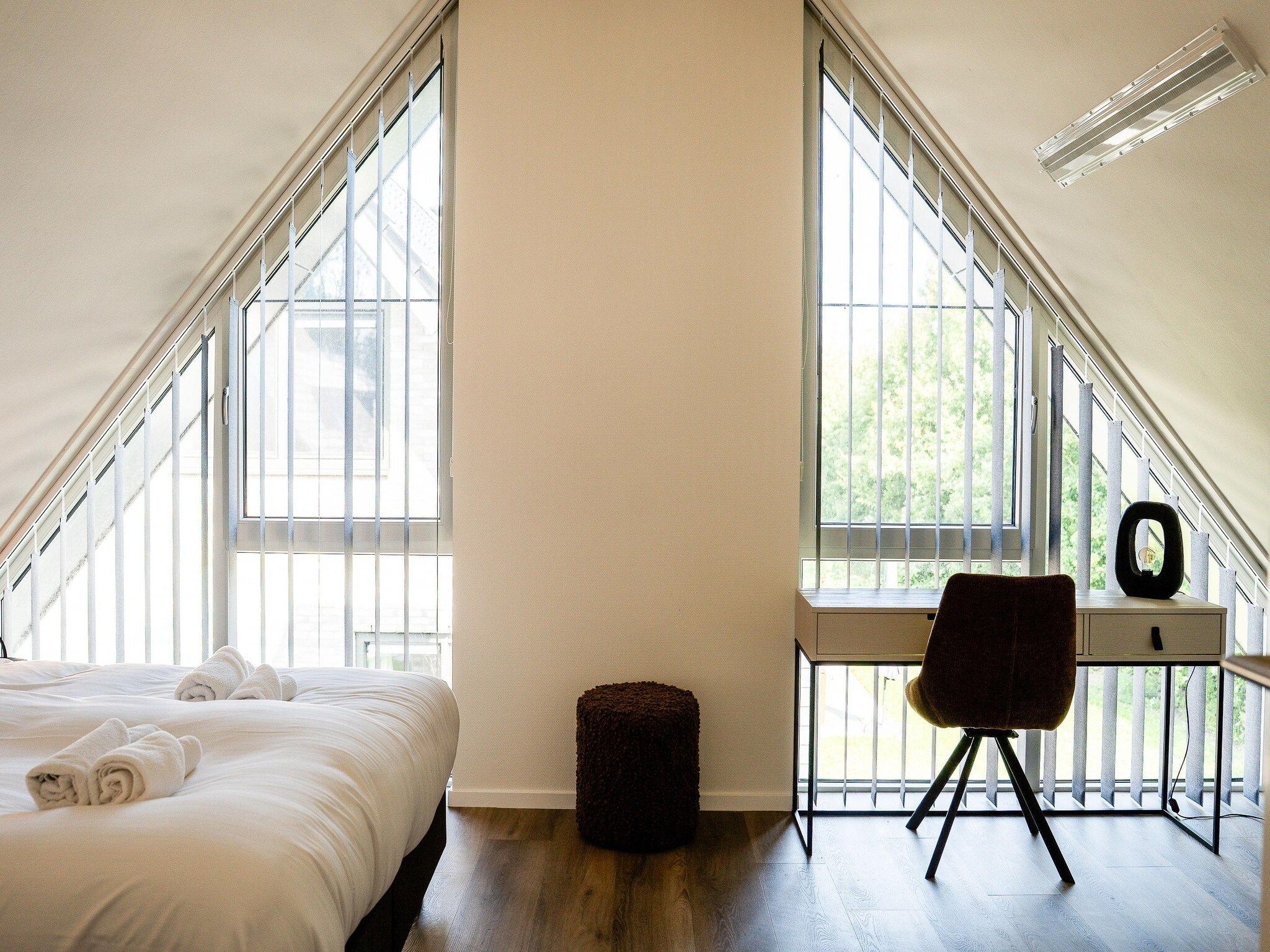 Een slaapkamer van Wetterfrei in Elahuizen