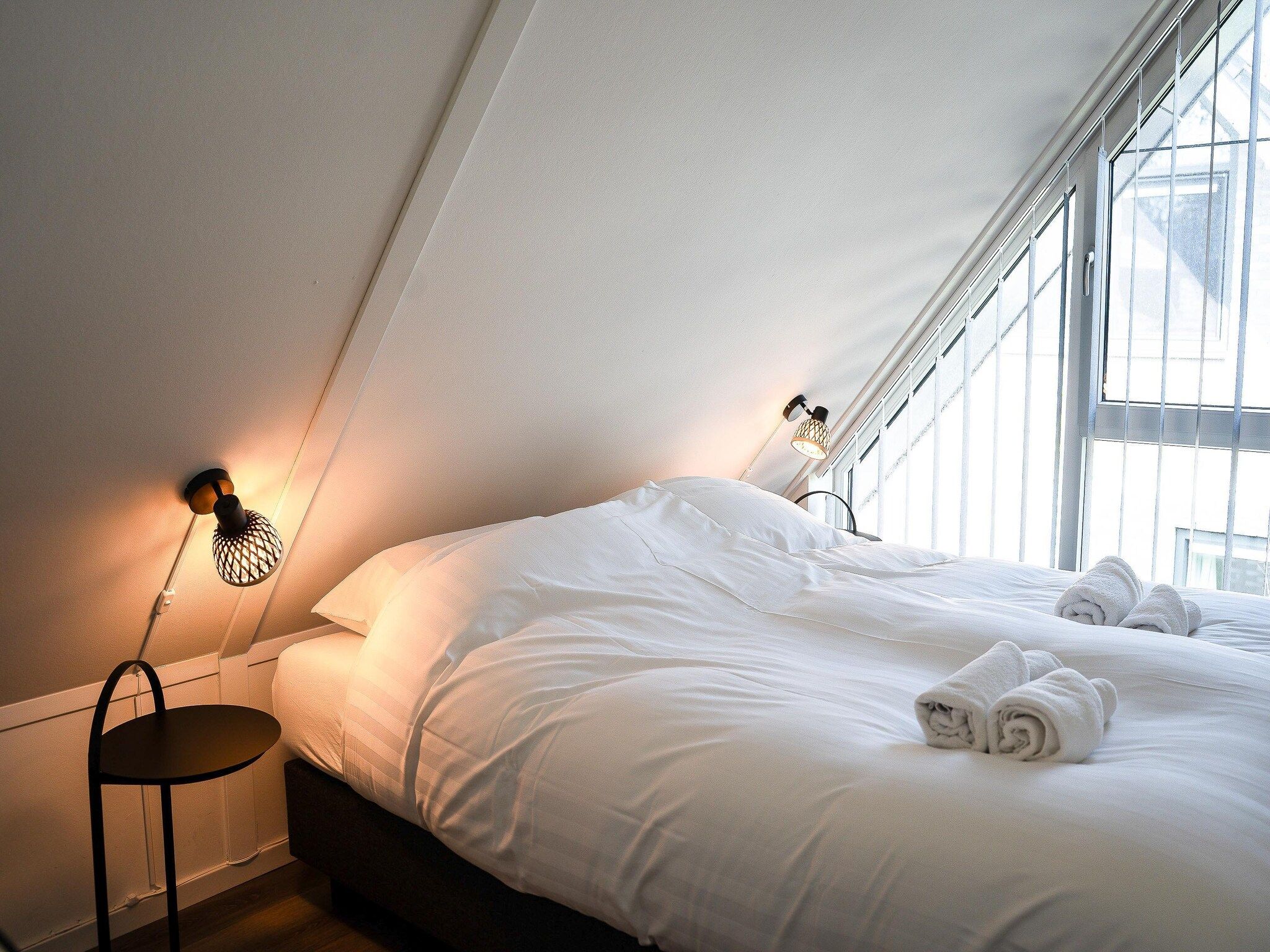 Een slaapkamer van Wetterfrei in Elahuizen