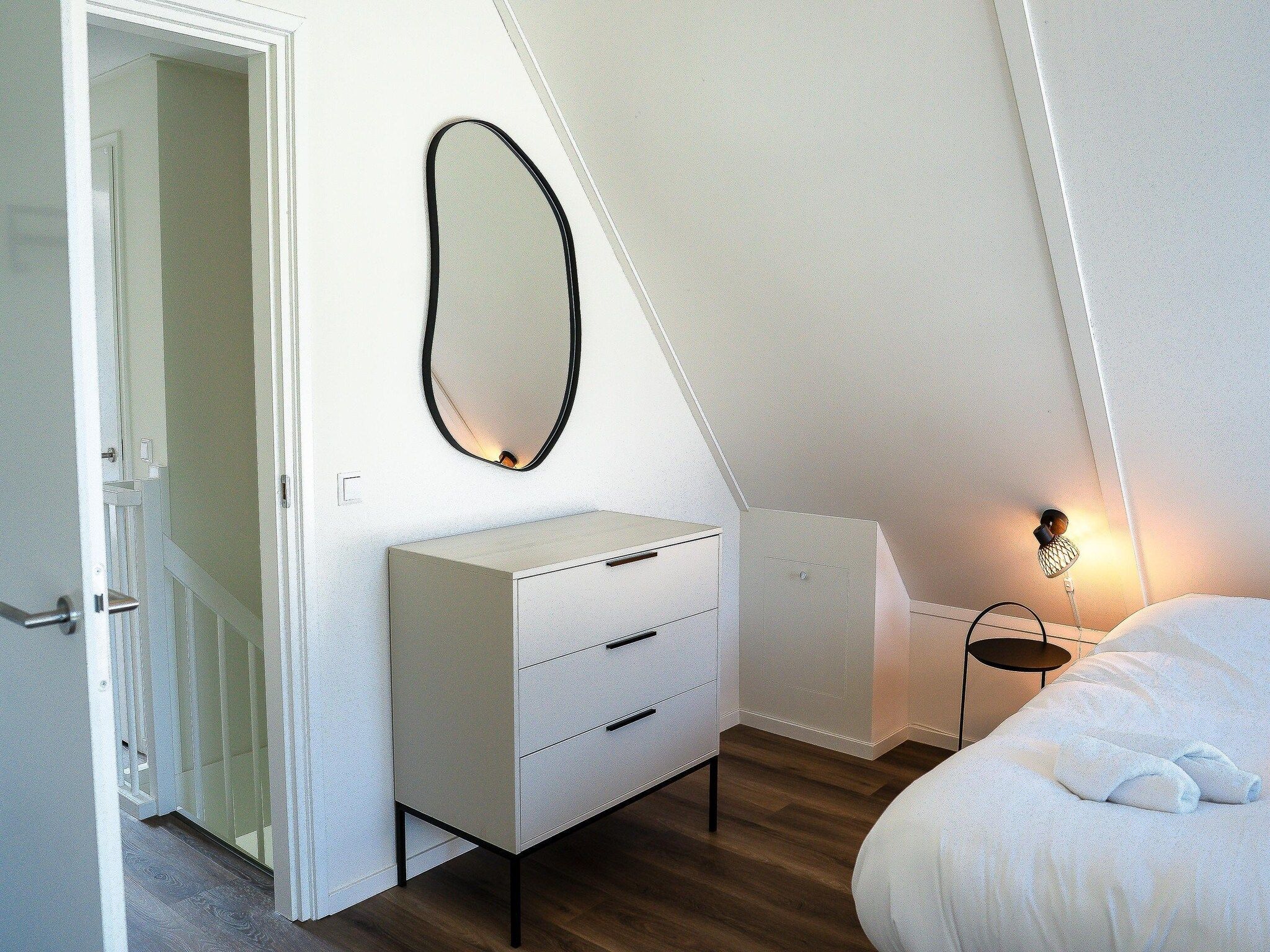 Een slaapkamer van Wetterfrei in Elahuizen