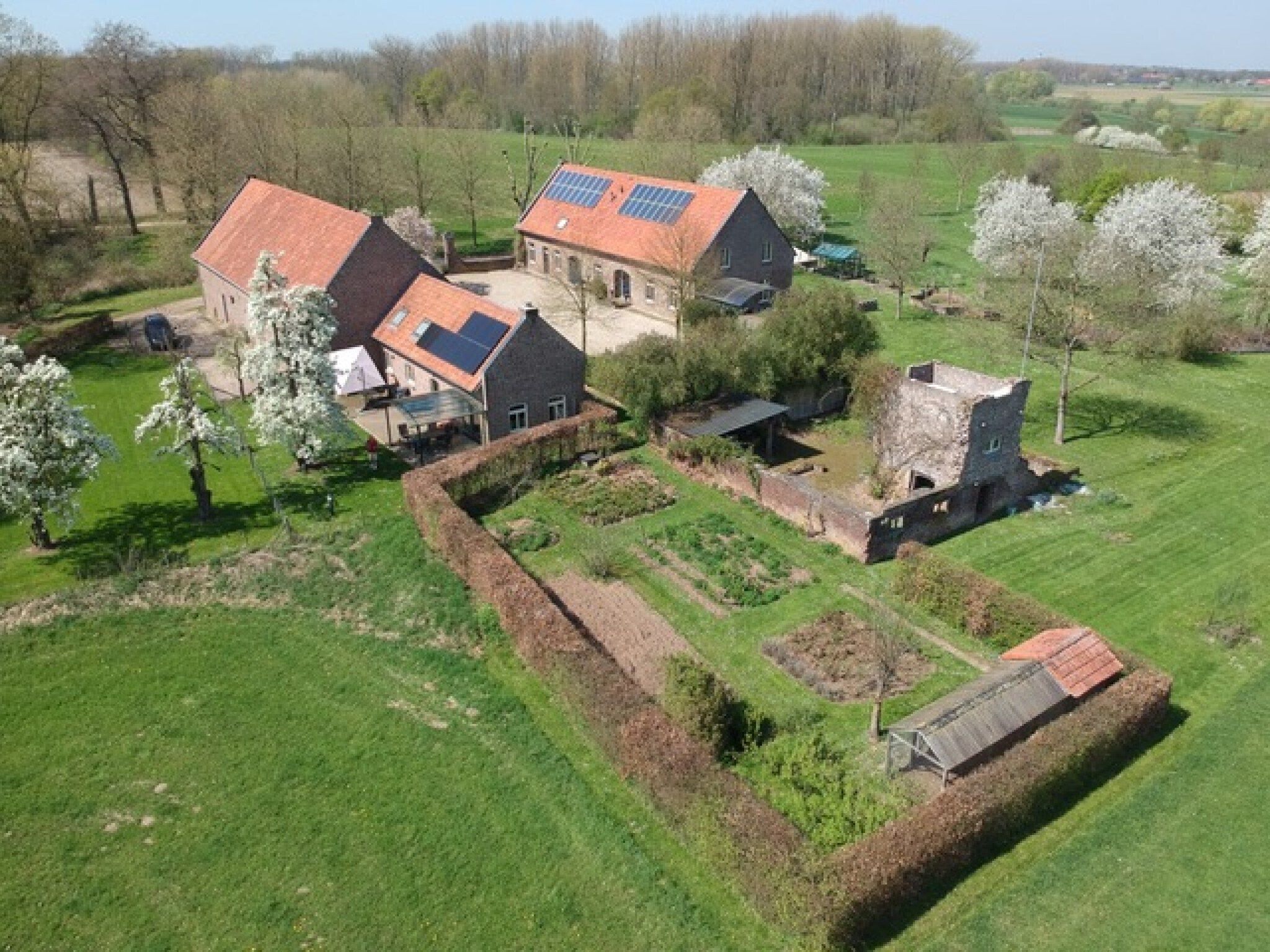 De omgeving van Klein Paarlo in Sint Odilienberg