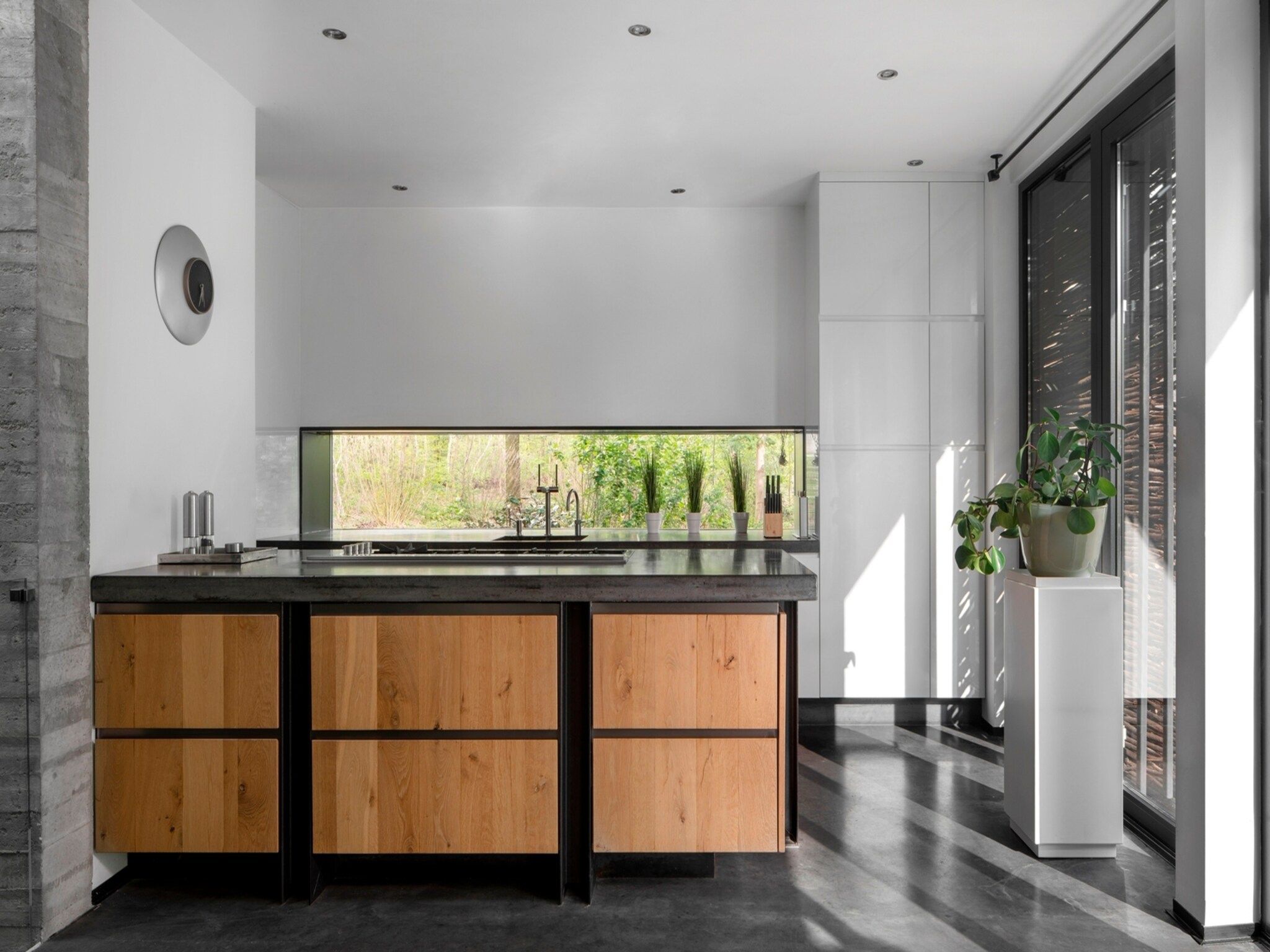 De keuken van Betonnen Boshuis in Oosterhout