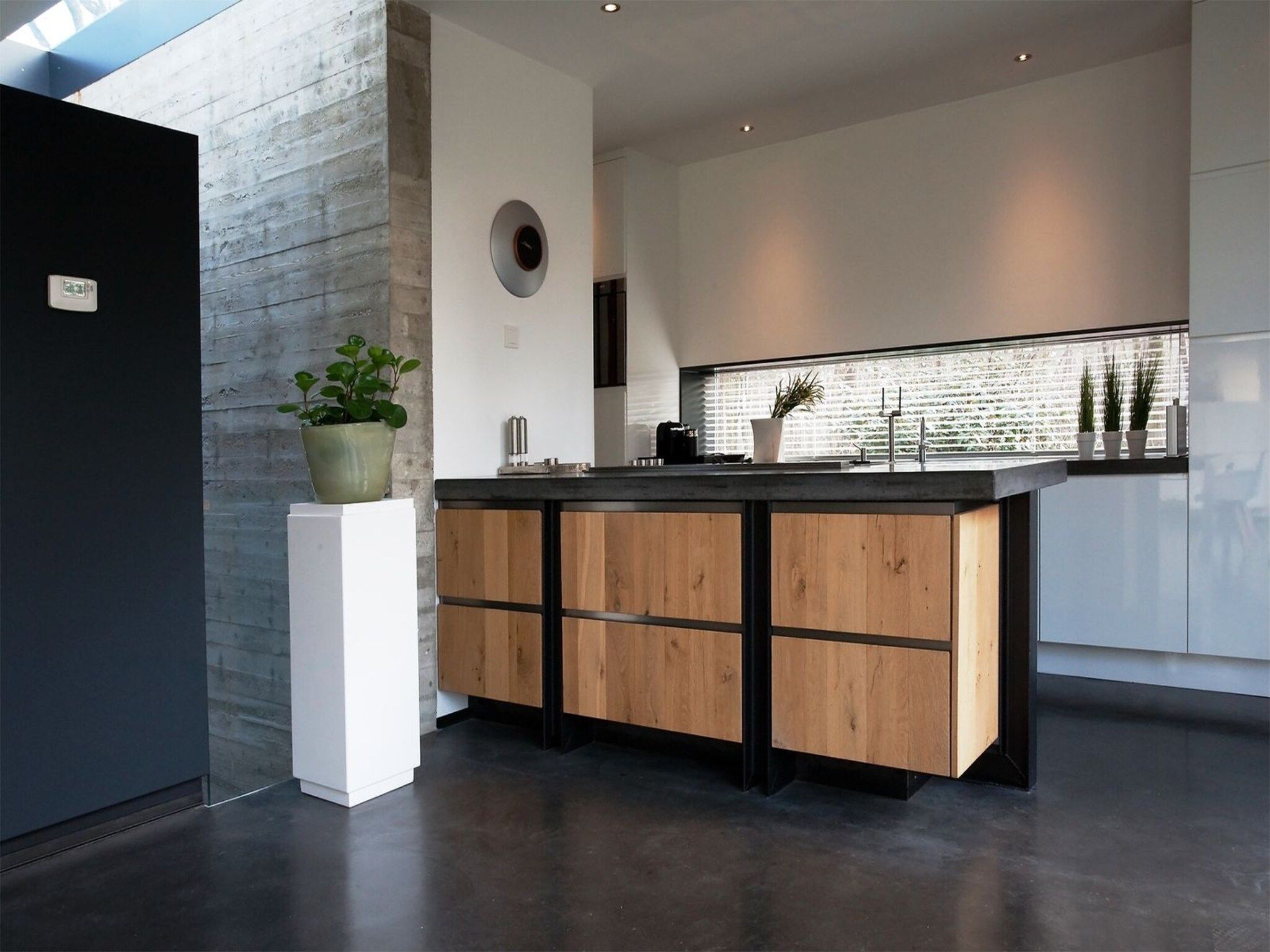 De keuken van Betonnen Boshuis in Oosterhout