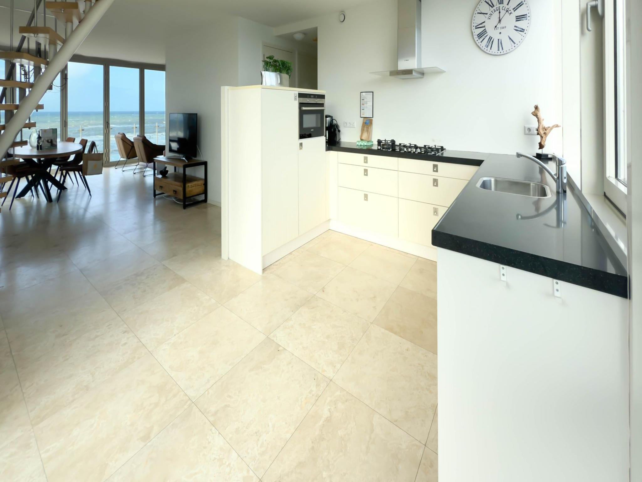 De keuken van Droomlicht in Egmond aan Zee