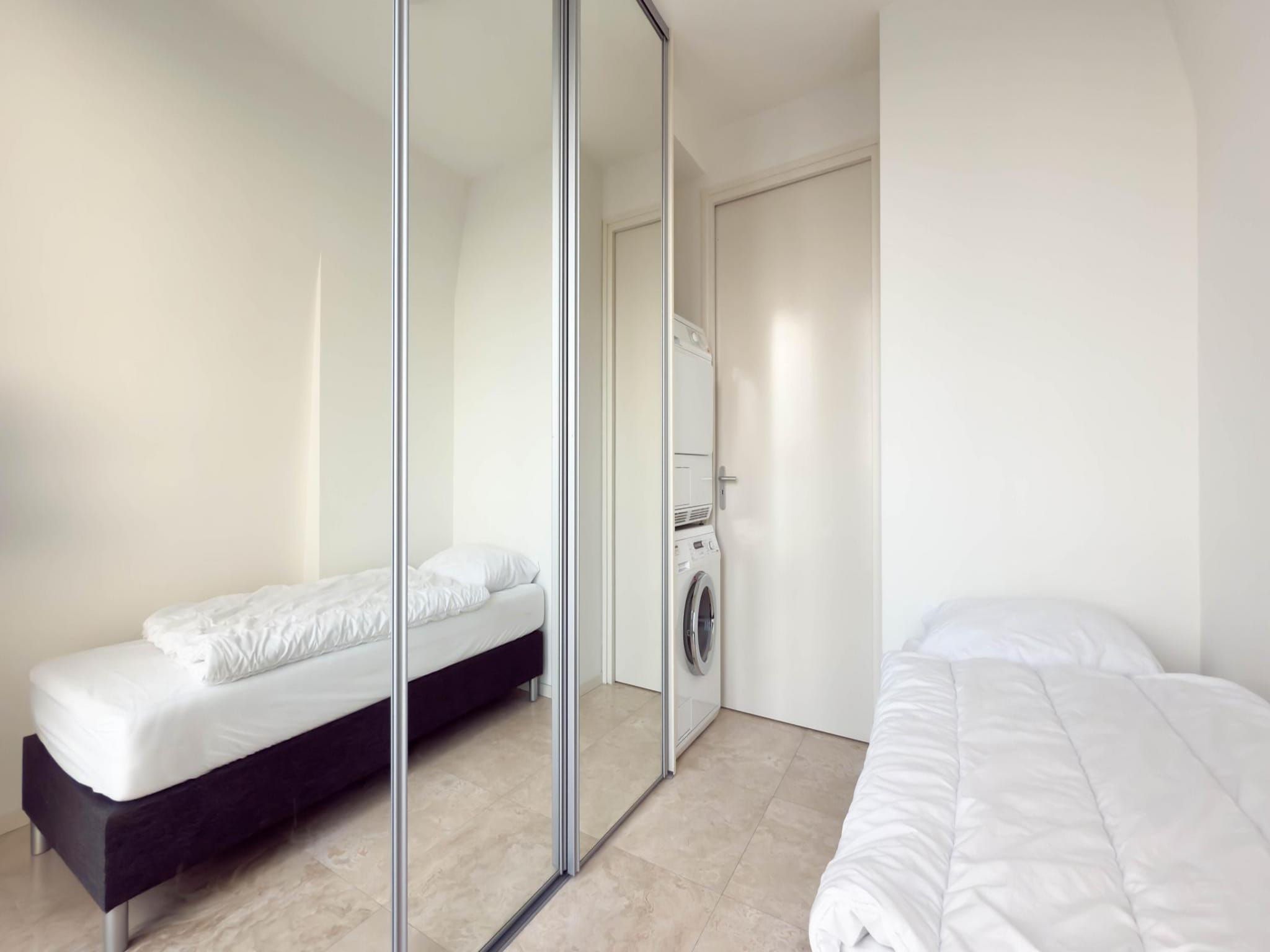 Een slaapkamer van Droomlicht in Egmond aan Zee