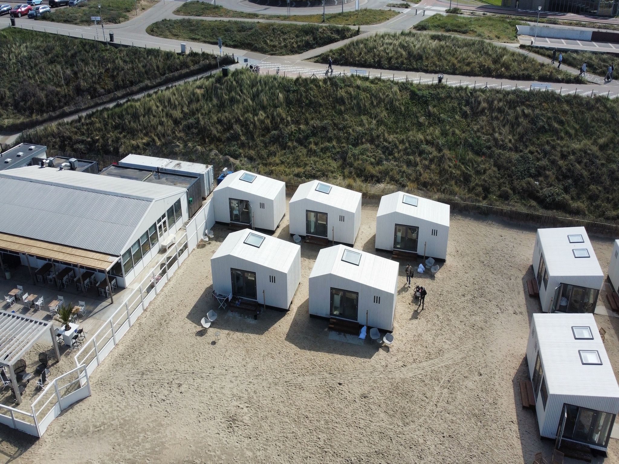 Droomvilla Beach Houses Zandvoort - Partial sea view in Zandvoort - Foto 10 van 15