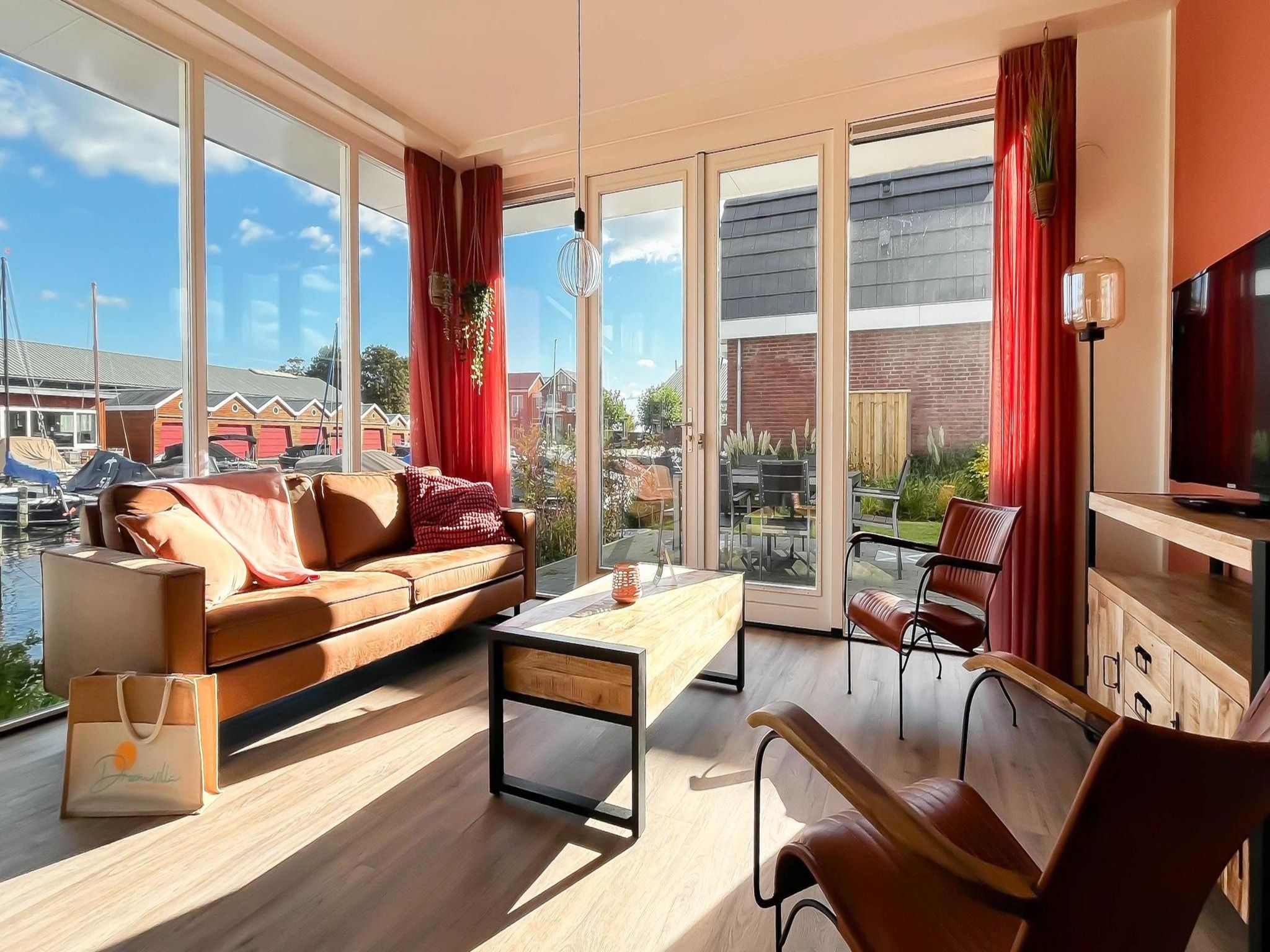 De woonkamer van Havenzicht in Uitgeest