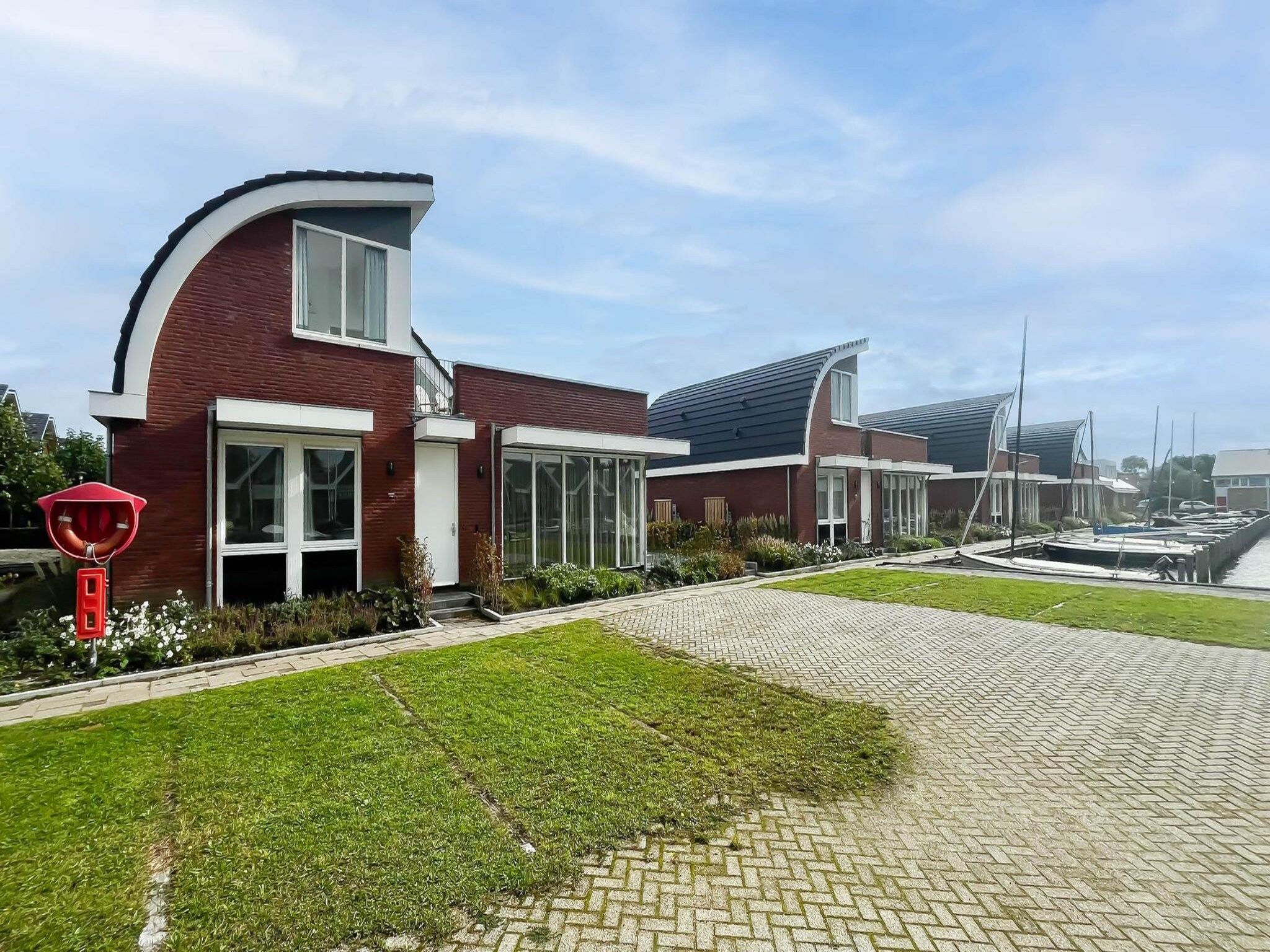 De buitenkant van Havenzicht in Uitgeest