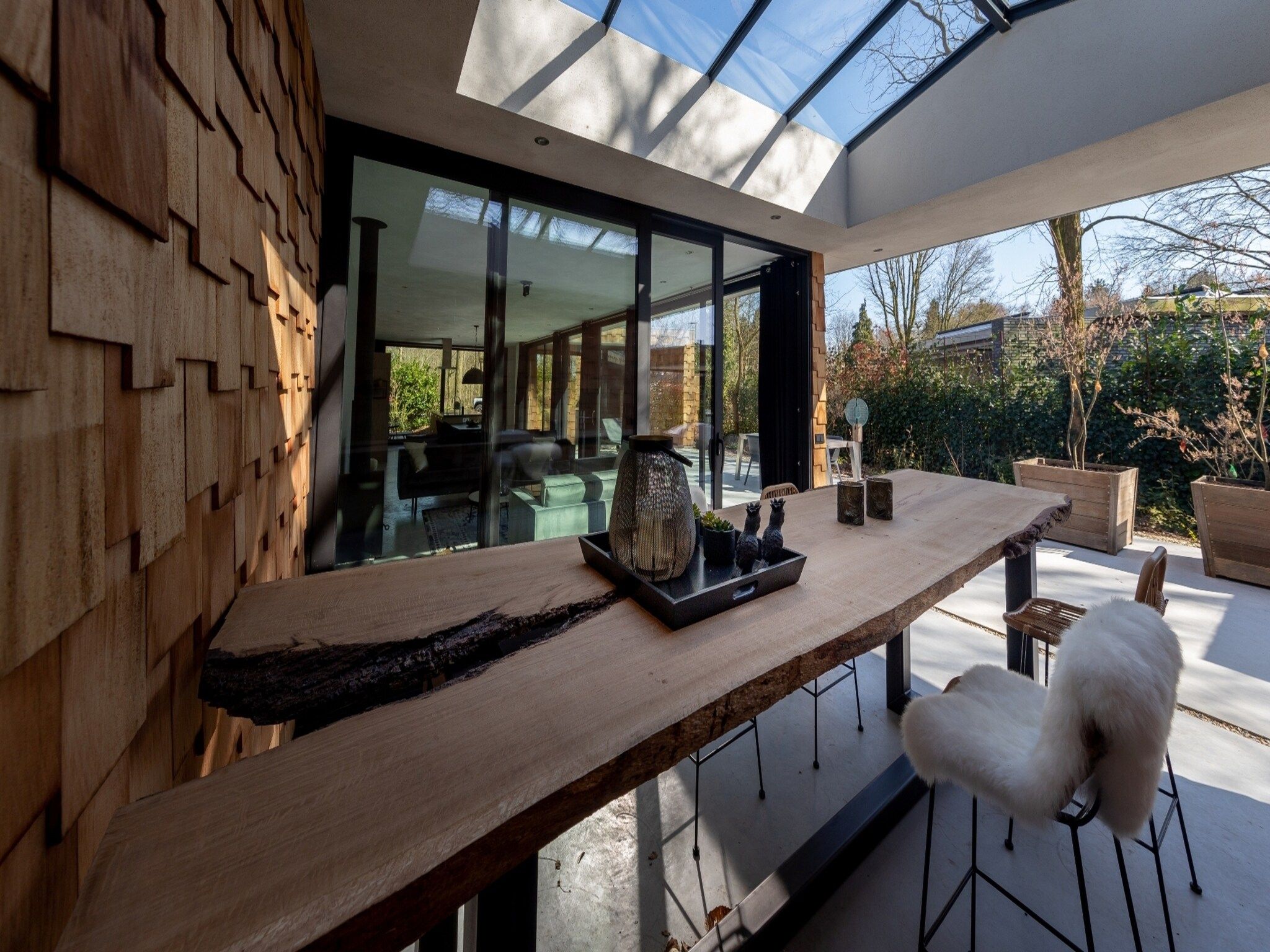 Het terras van Houten Boshuis in Oosterhout