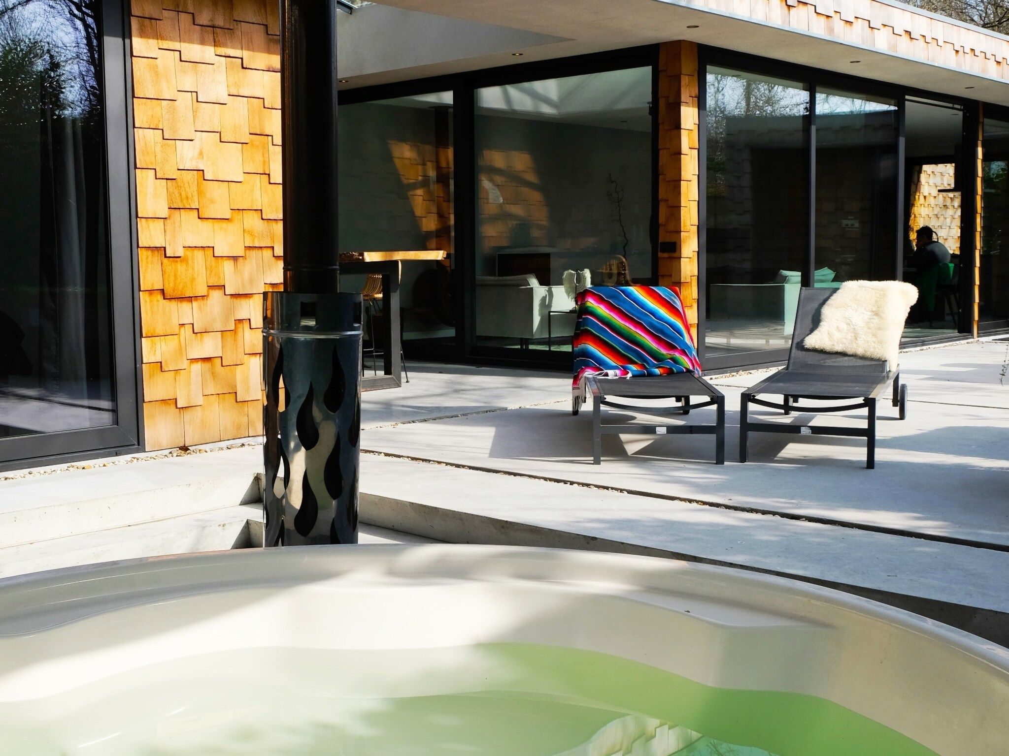 Het terras van Houten Boshuis in Oosterhout