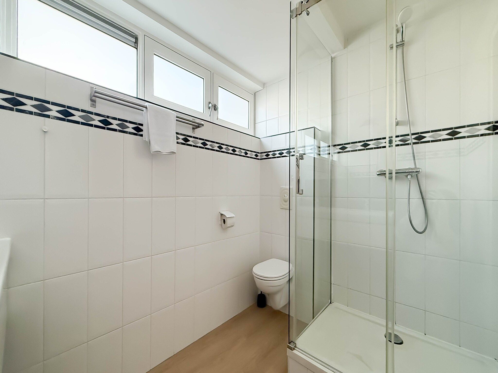 De badkamer van Jachtzicht in Uitgeest