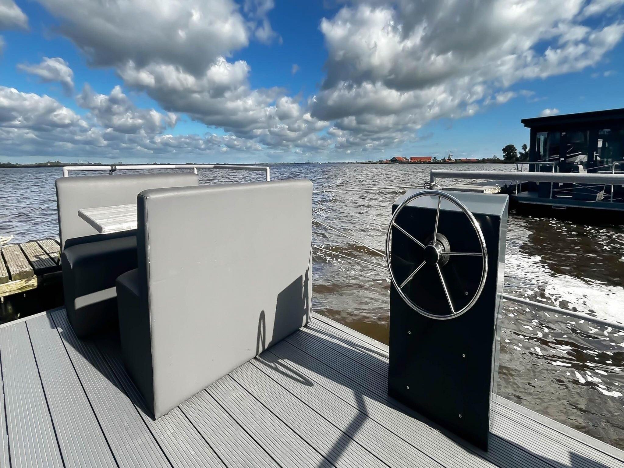Het terras van Prachtzicht in Uitgeest