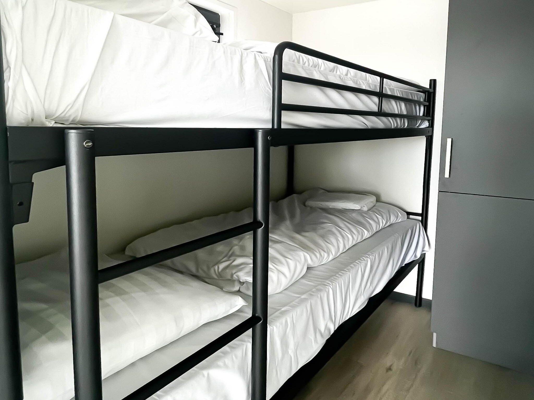 Een slaapkamer van Prachtzicht in Uitgeest