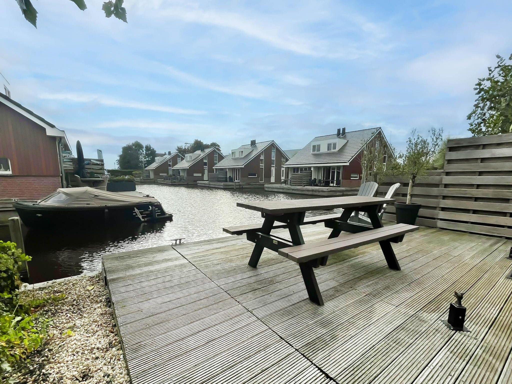 Het terras van Schelpzicht in Uitgeest