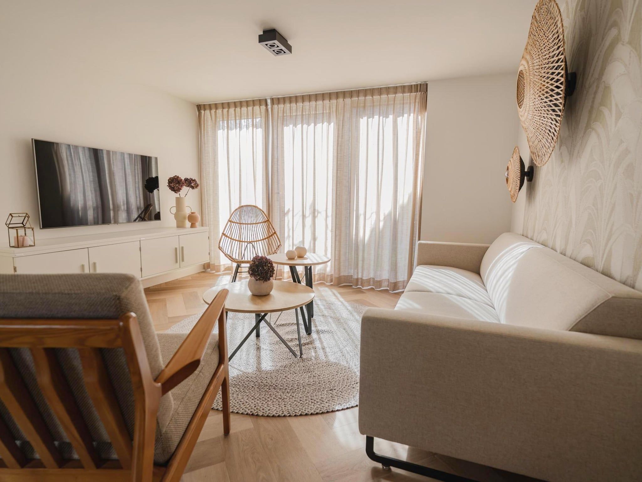 De woonkamer van Slapen aan Zee Sint Maarten - 78 in Sint Maarten
