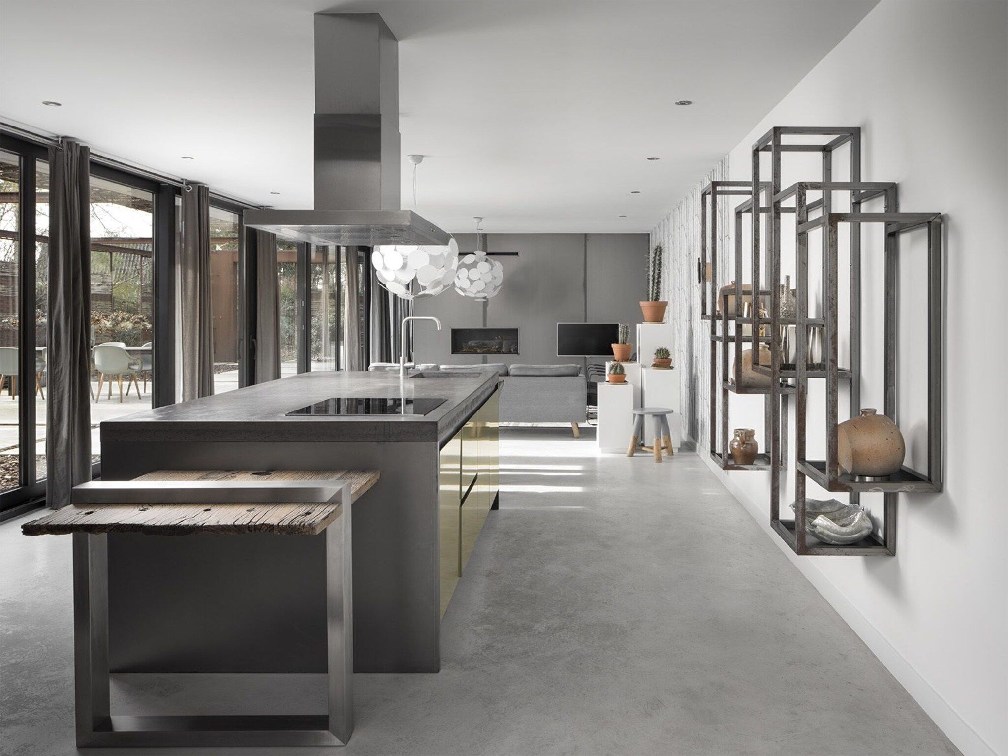 De keuken van Stalen Boshuis in Oosterhout