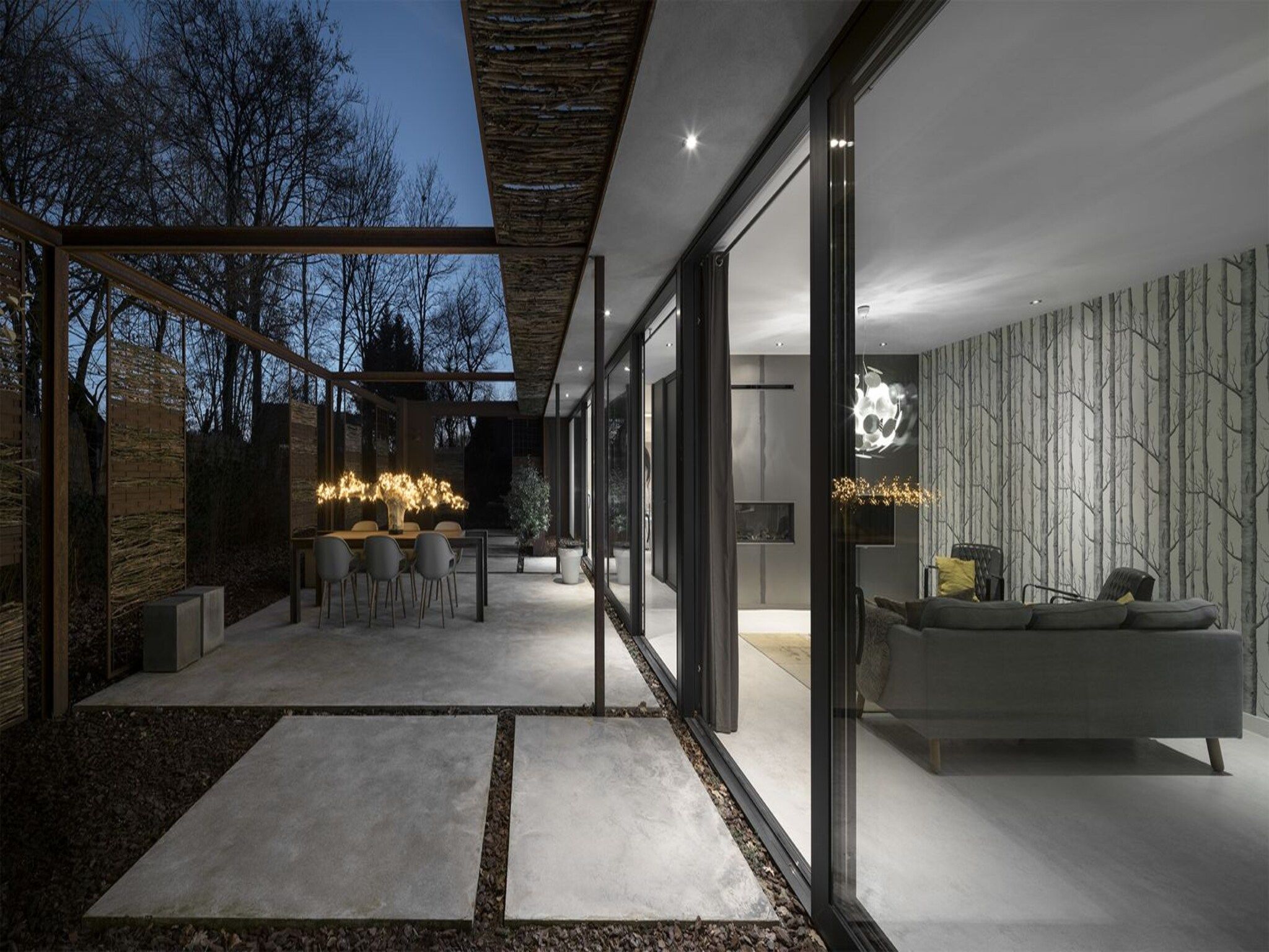 Het terras van Stalen Boshuis in Oosterhout