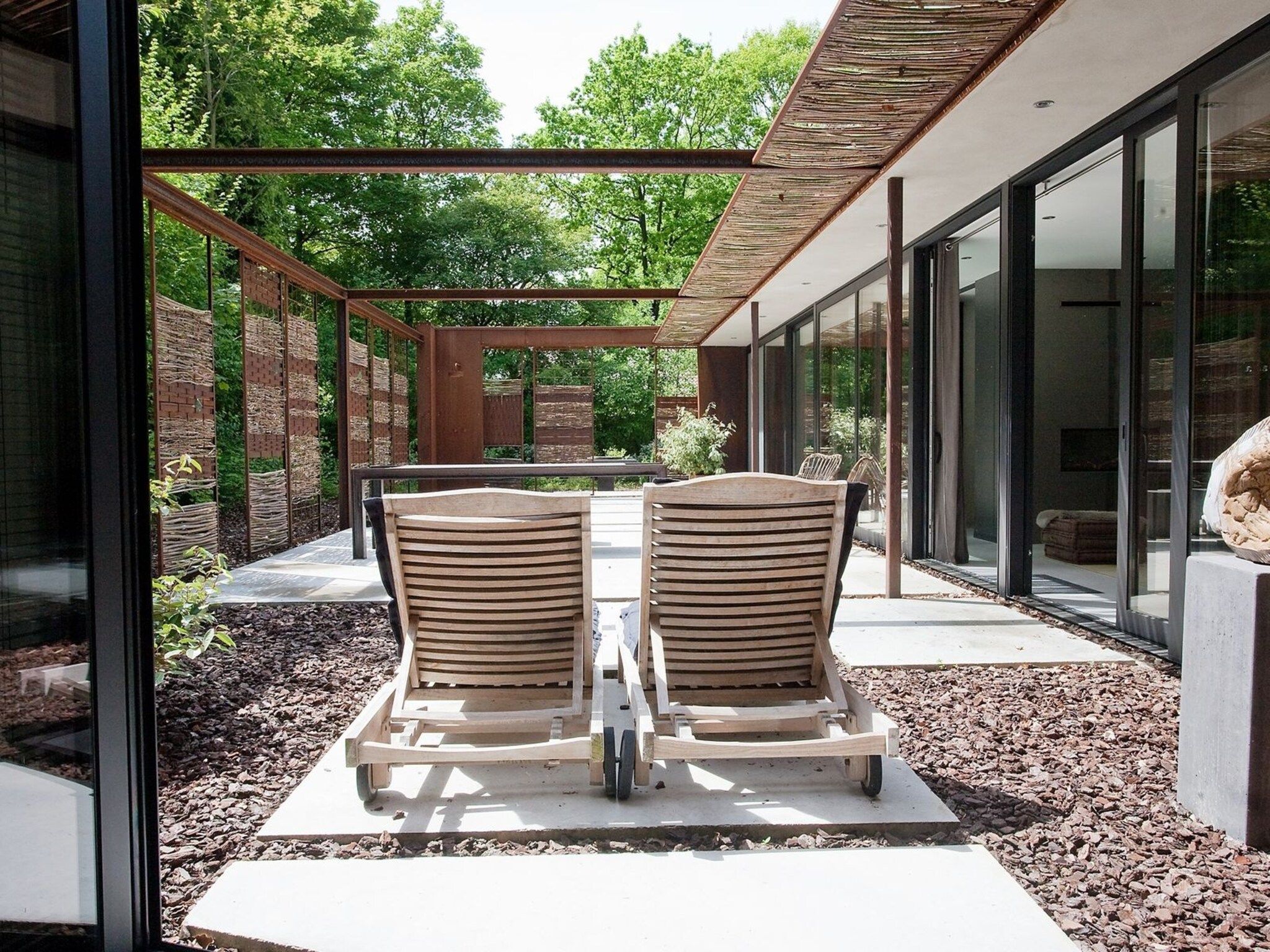 Het terras van Stalen Boshuis in Oosterhout