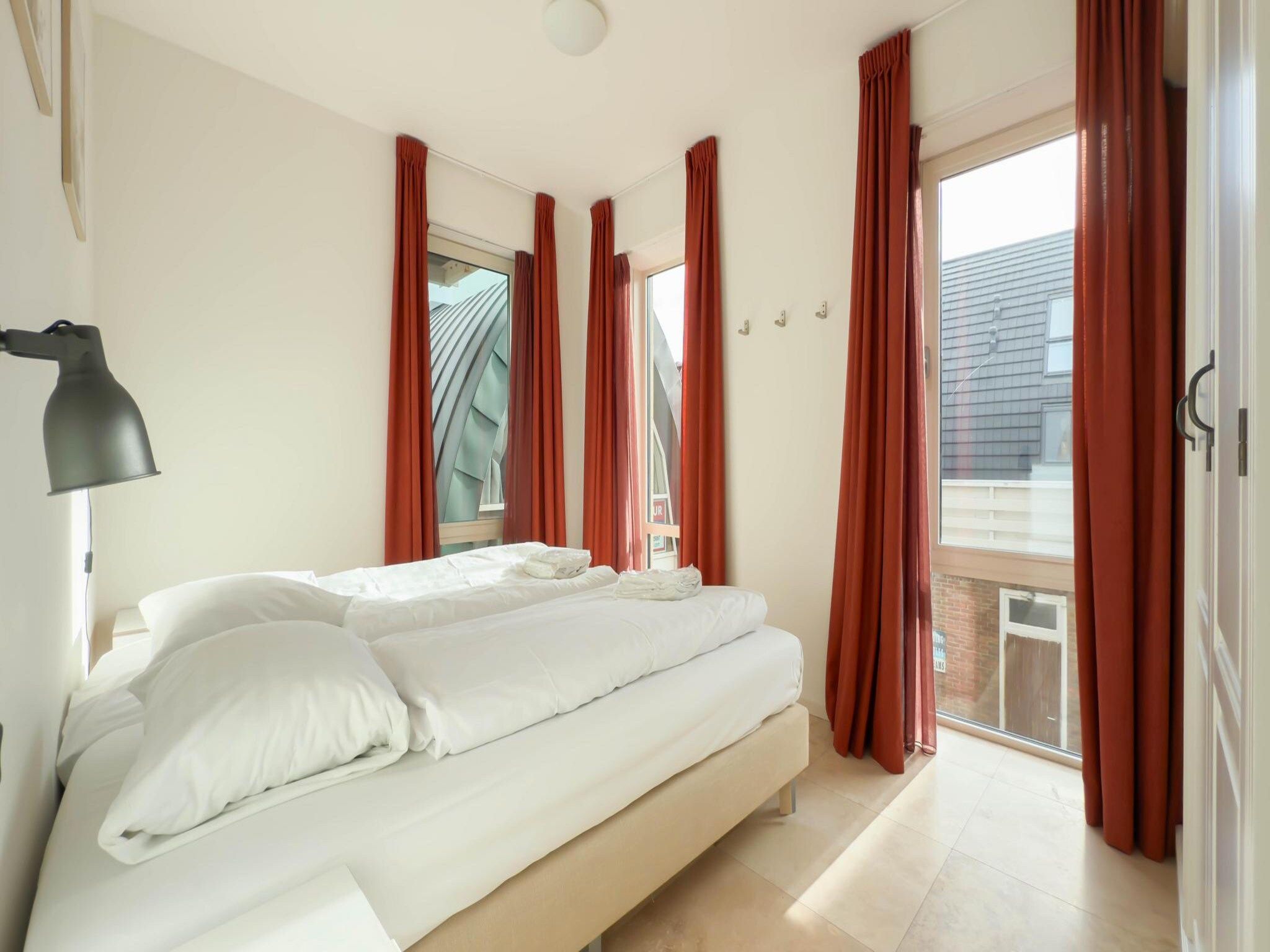 Een slaapkamer van Sterrenlicht in Egmond aan Zee