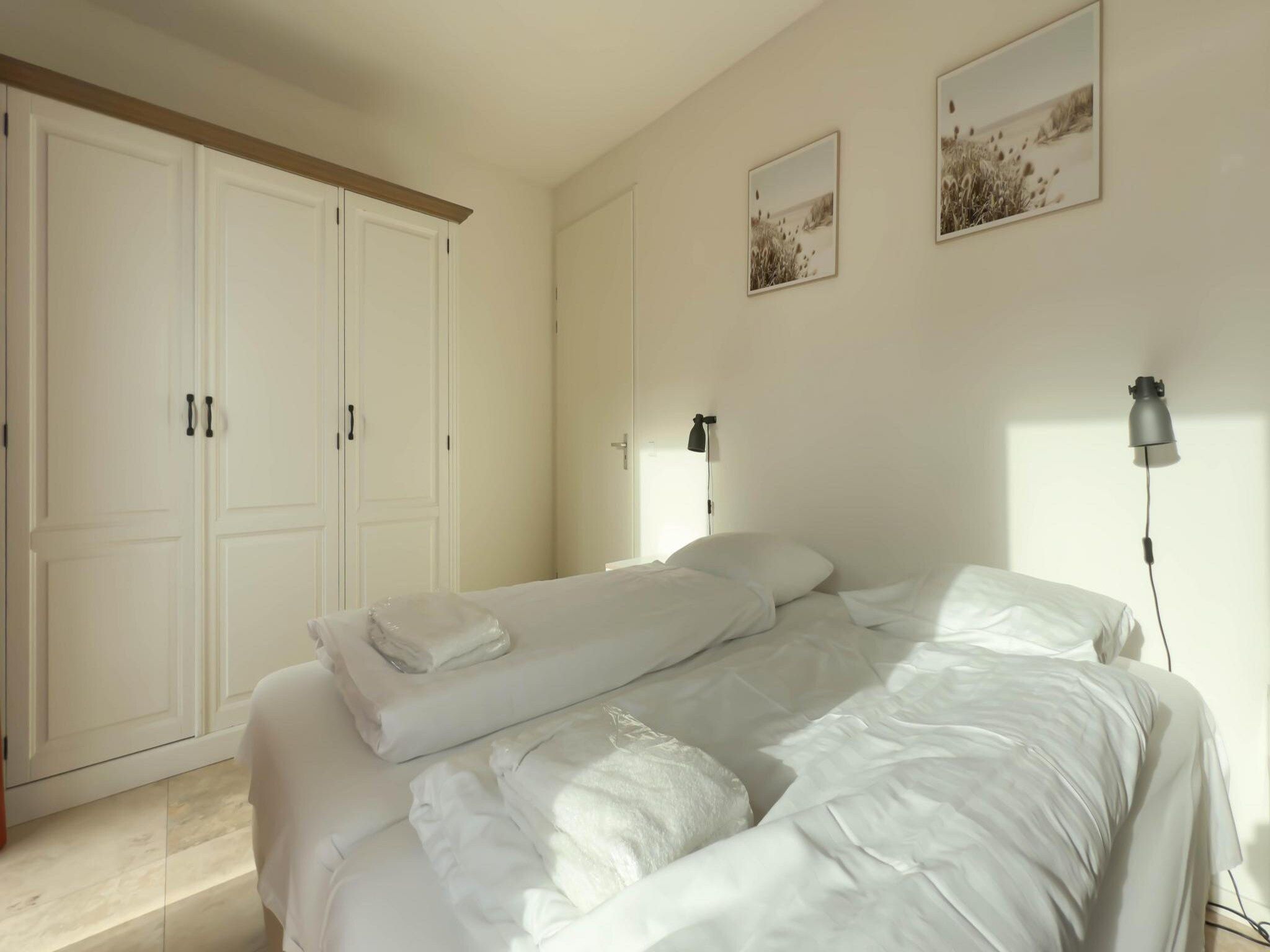 Een slaapkamer van Sterrenlicht in Egmond aan Zee