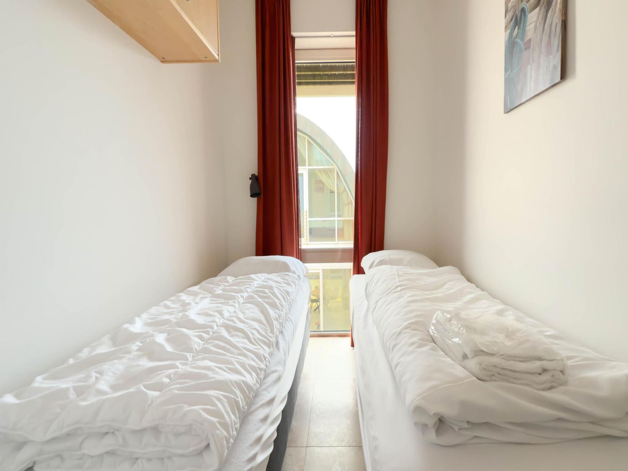 Een slaapkamer van Sterrenlicht in Egmond aan Zee