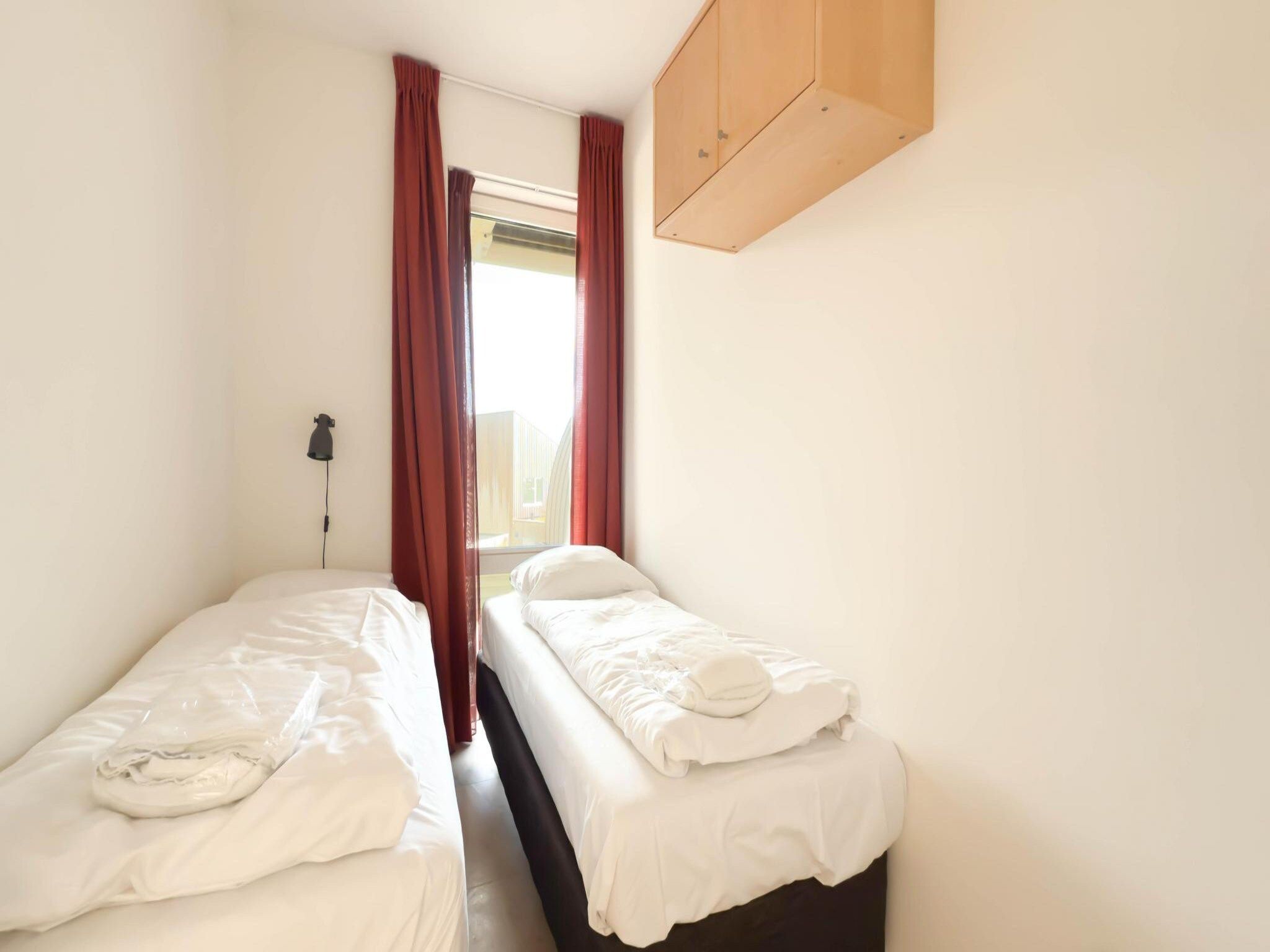 Een slaapkamer van Sterrenlicht in Egmond aan Zee