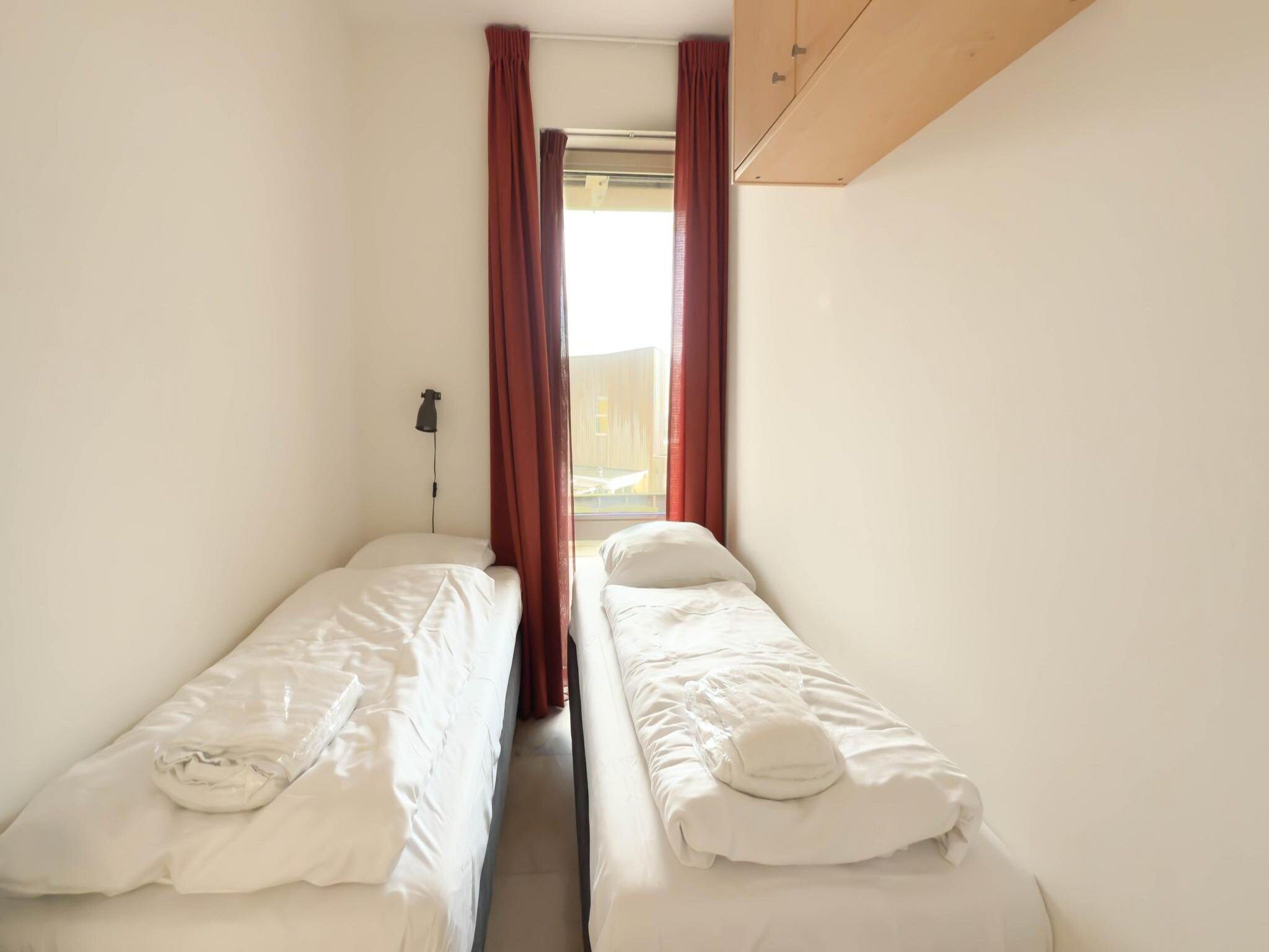 Een slaapkamer van Sterrenlicht in Egmond aan Zee