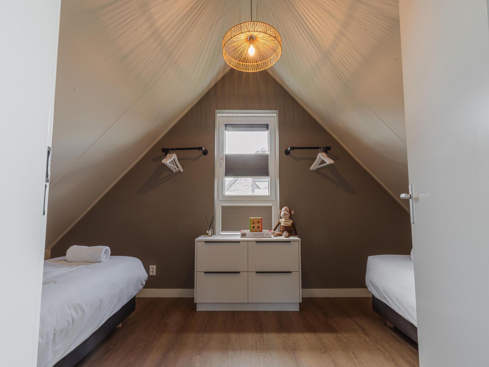 Een slaapkamer van Vakantiehuis Ultiem Genieten - 80 in Sint Maarten